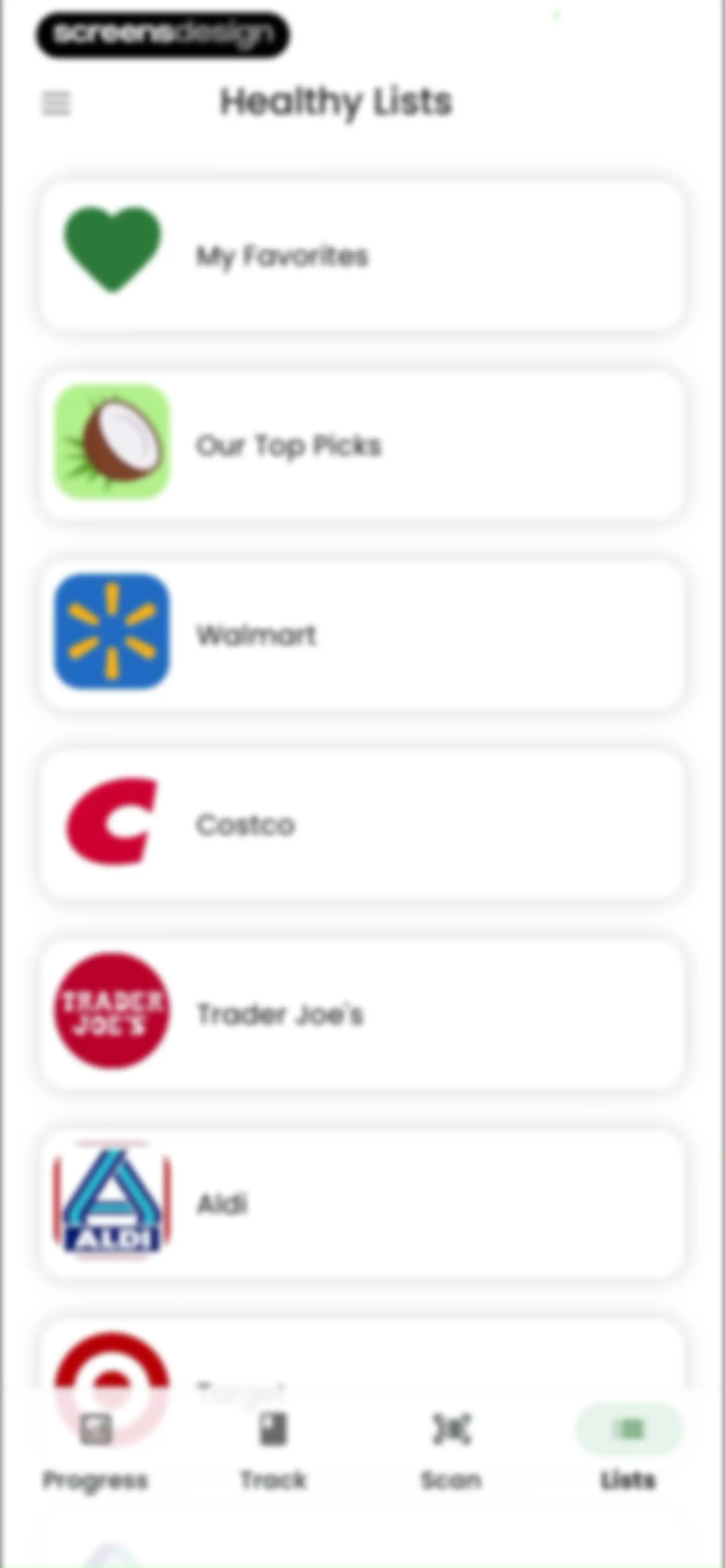 Diabetes food tracker - Gococo screen 141