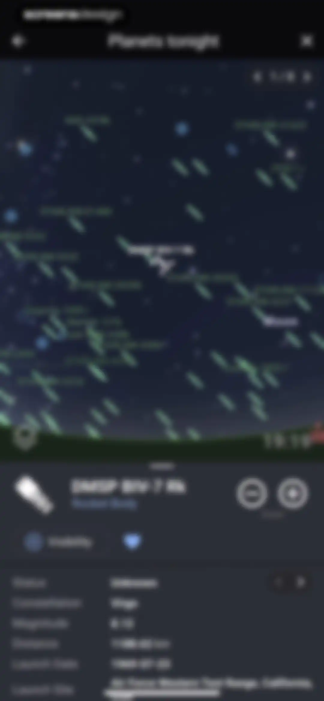 Stellarium Mobile - Star Map screen 45