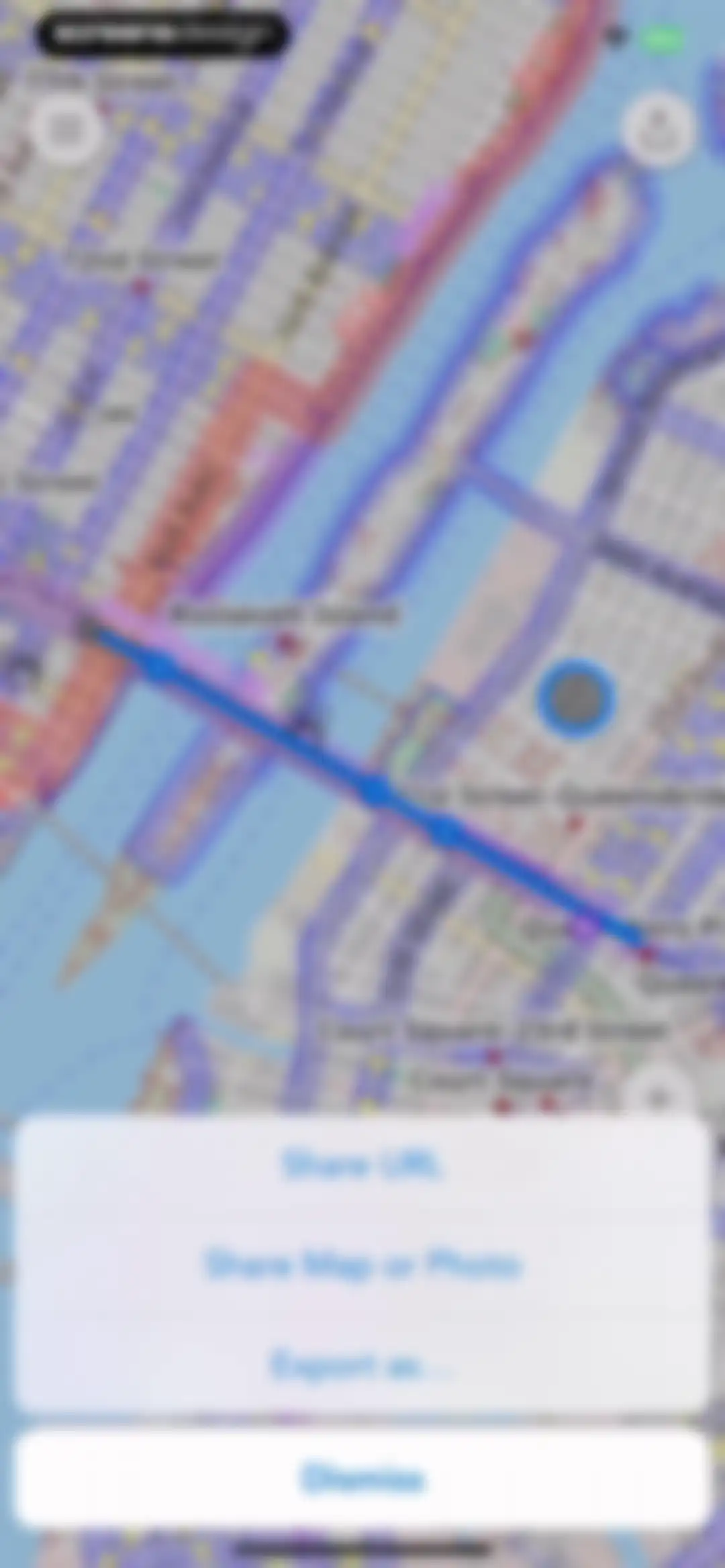 Footpath Route Planner screen 64
