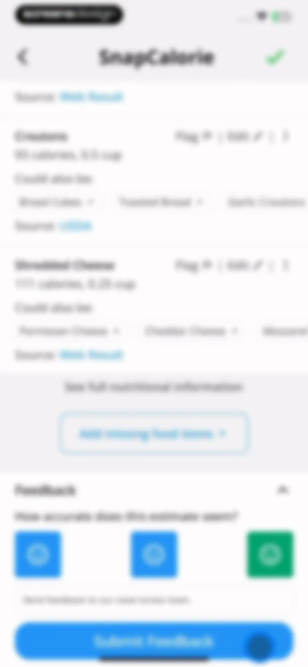 SnapCalorie AI Calorie Counter screen 45