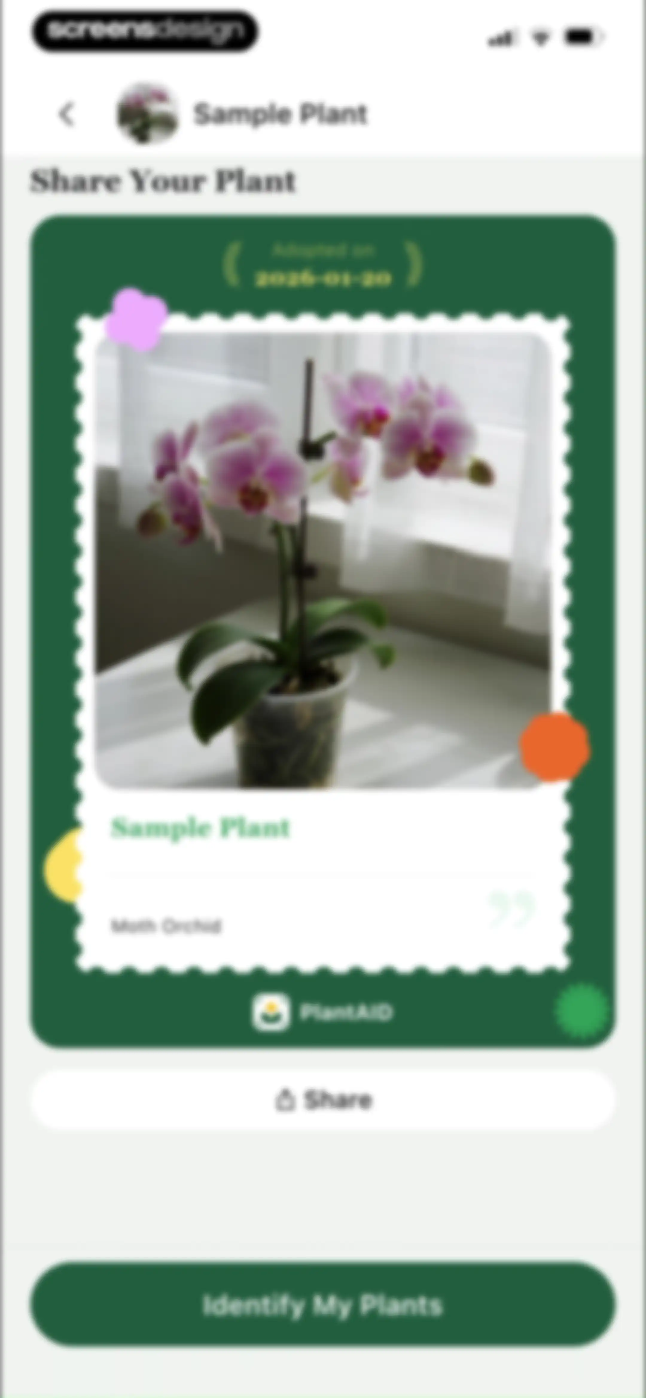 PlantAID:identifier&care guide screen 19