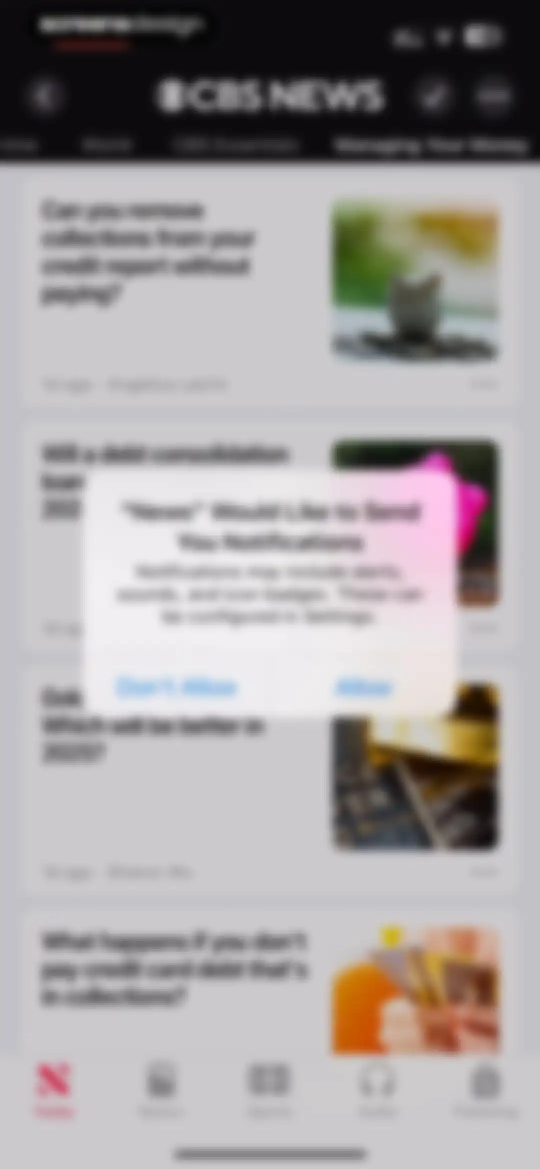 Apple News screen 16