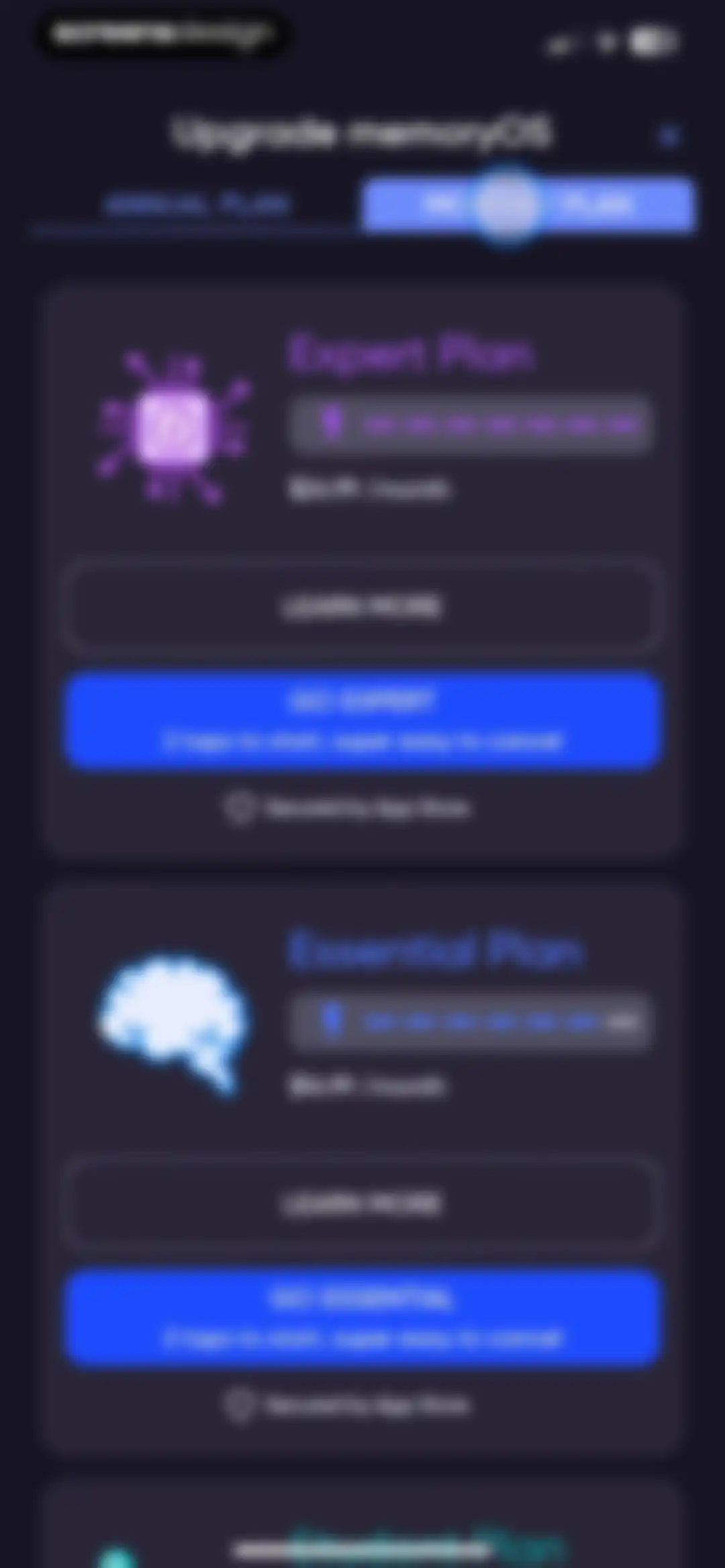 memoryOS: Memory Games screen 110
