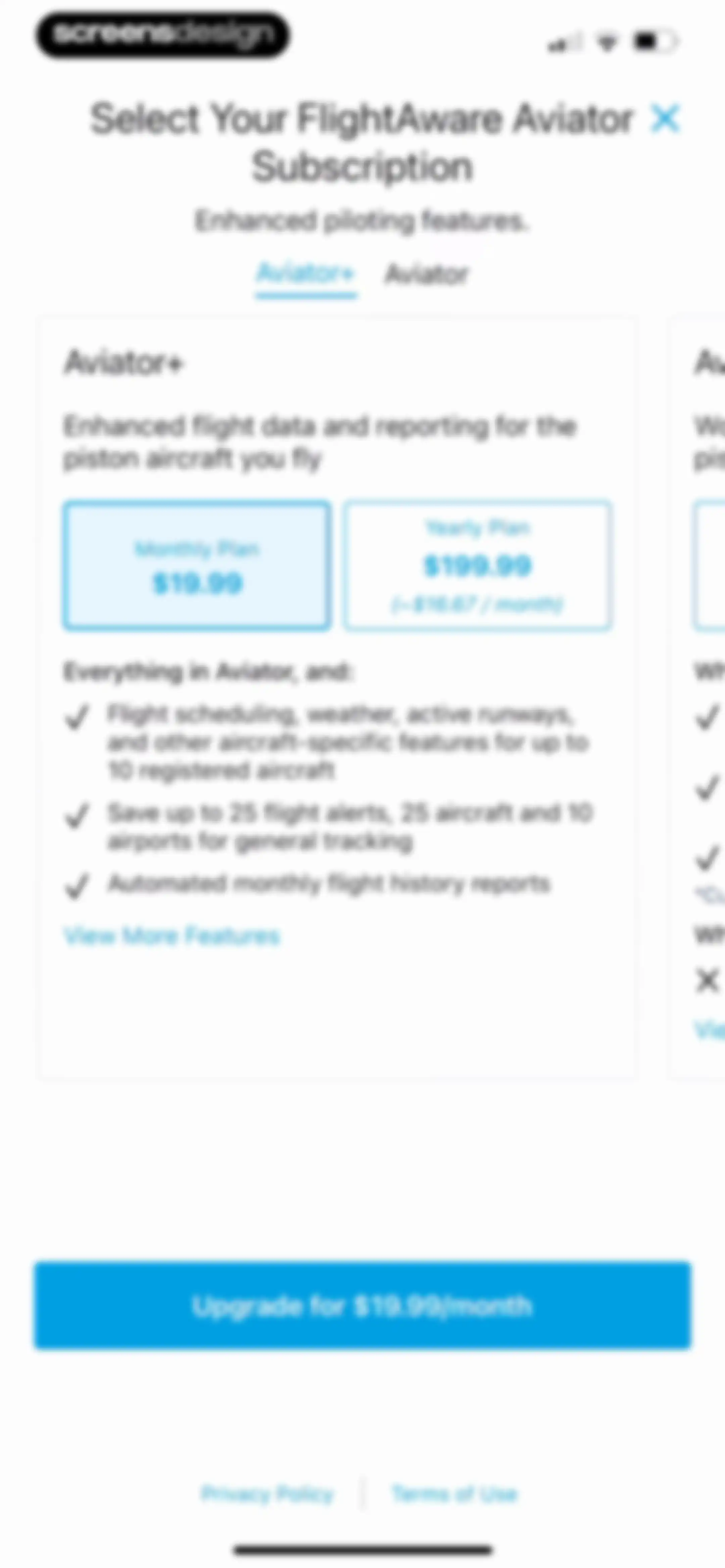 FlightAware Flight Tracker screen 96