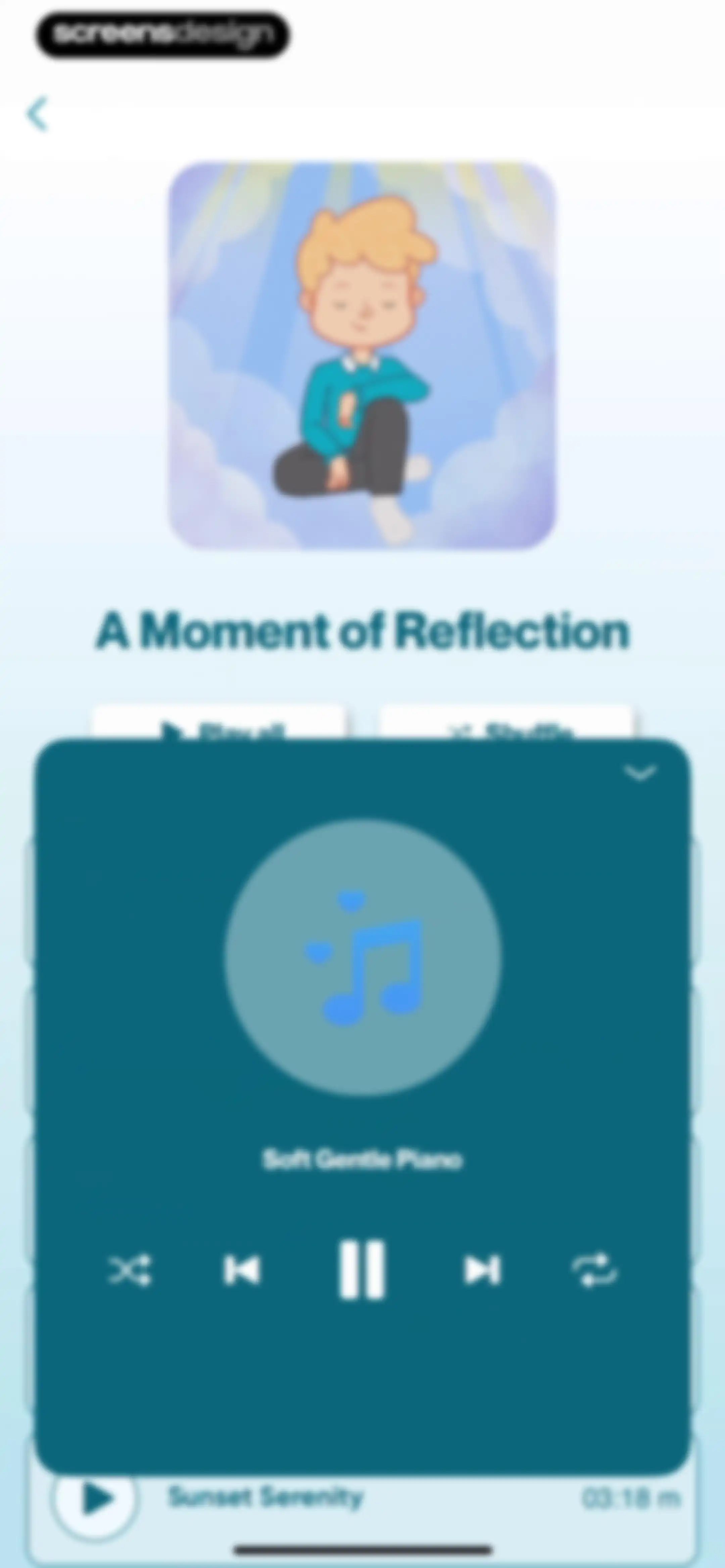 Theo: Prayer & Meditation screen 115
