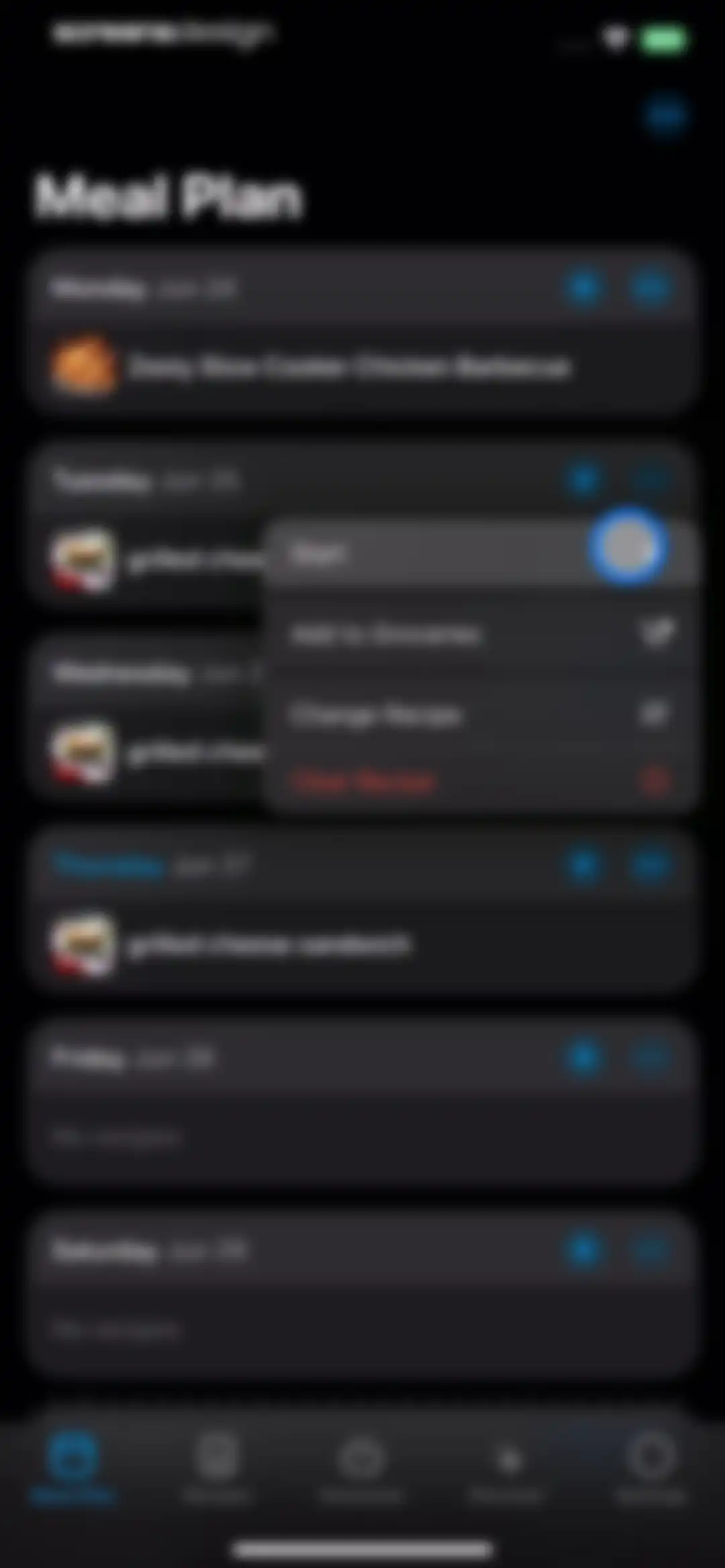 Crouton: Recipe Manager screen 45