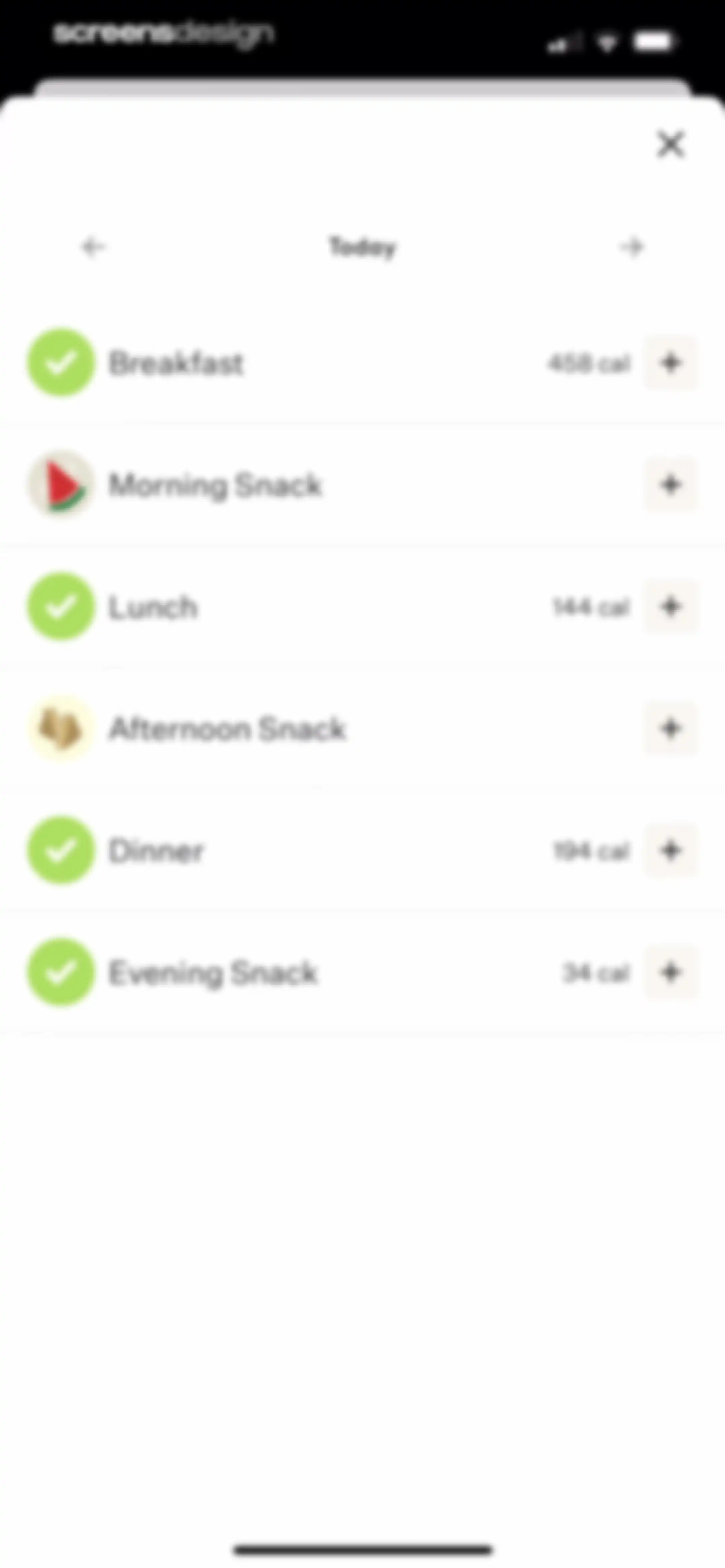 Noom Weight Loss, Food Tracker screen 290