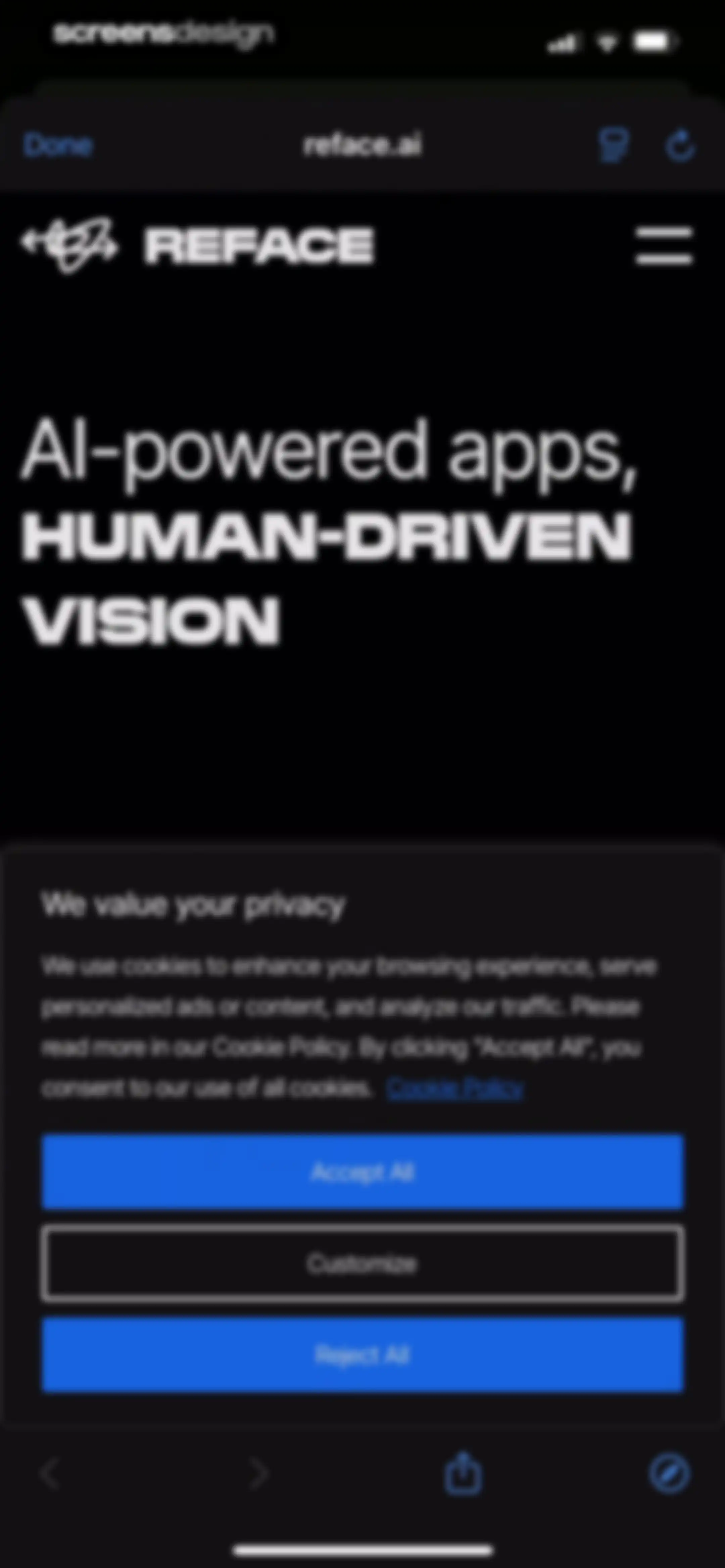 Reface: Face Edit AI Photo App screen 112