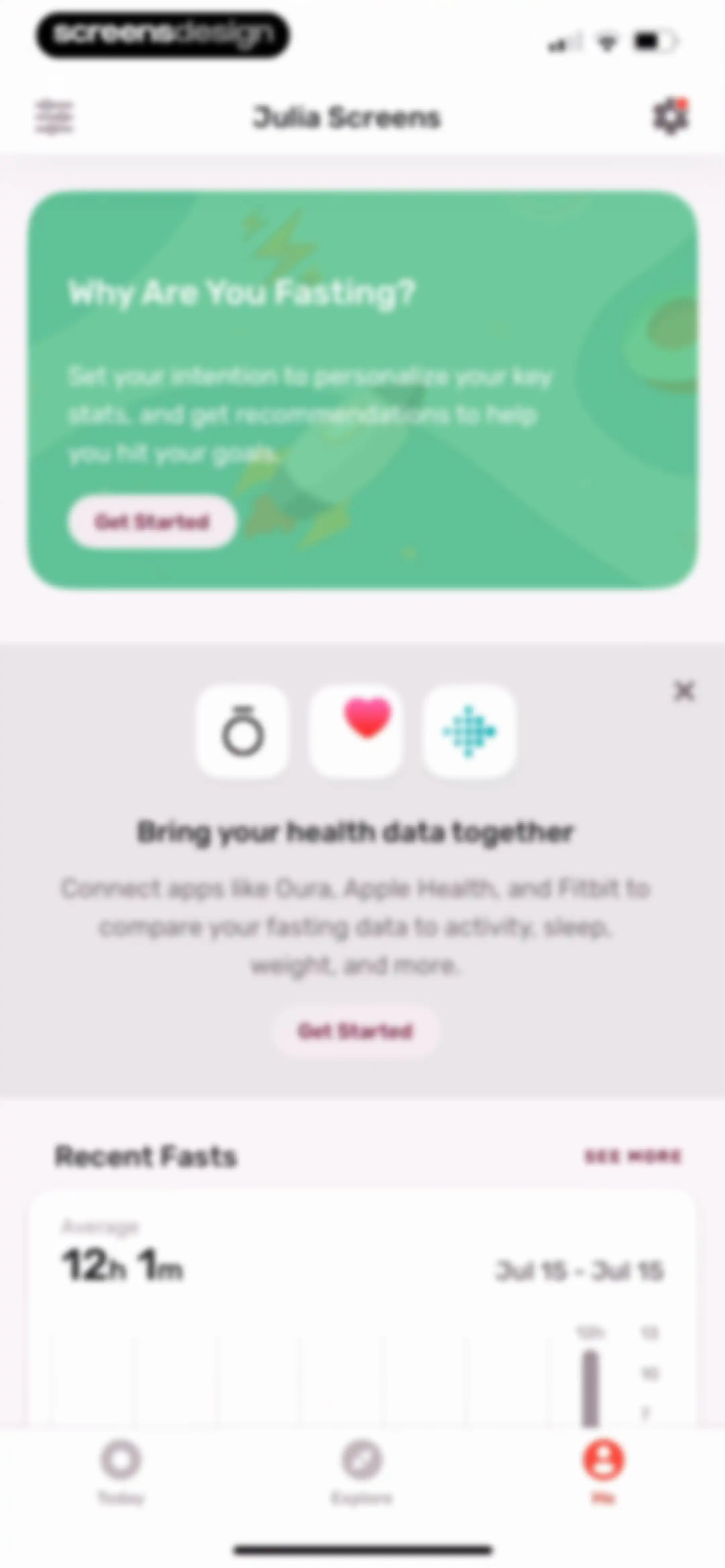 Zero: Fasting & Food Tracker screen 119