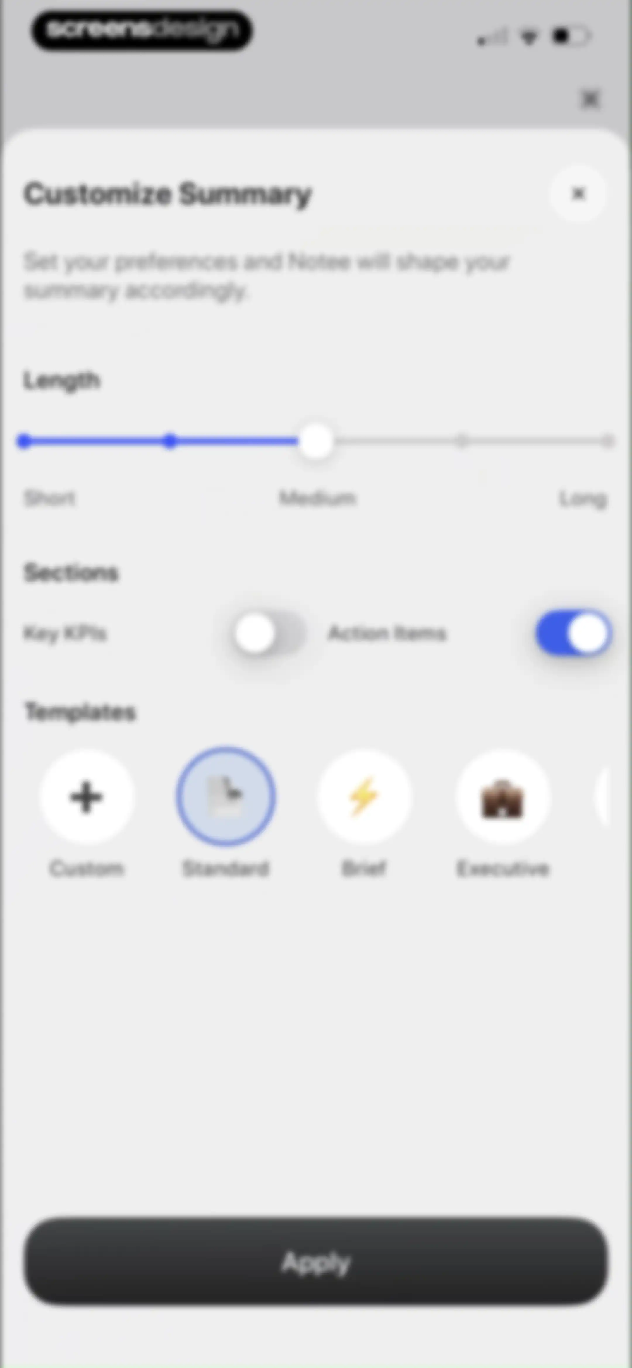Notee: AI Note Taker screen 104