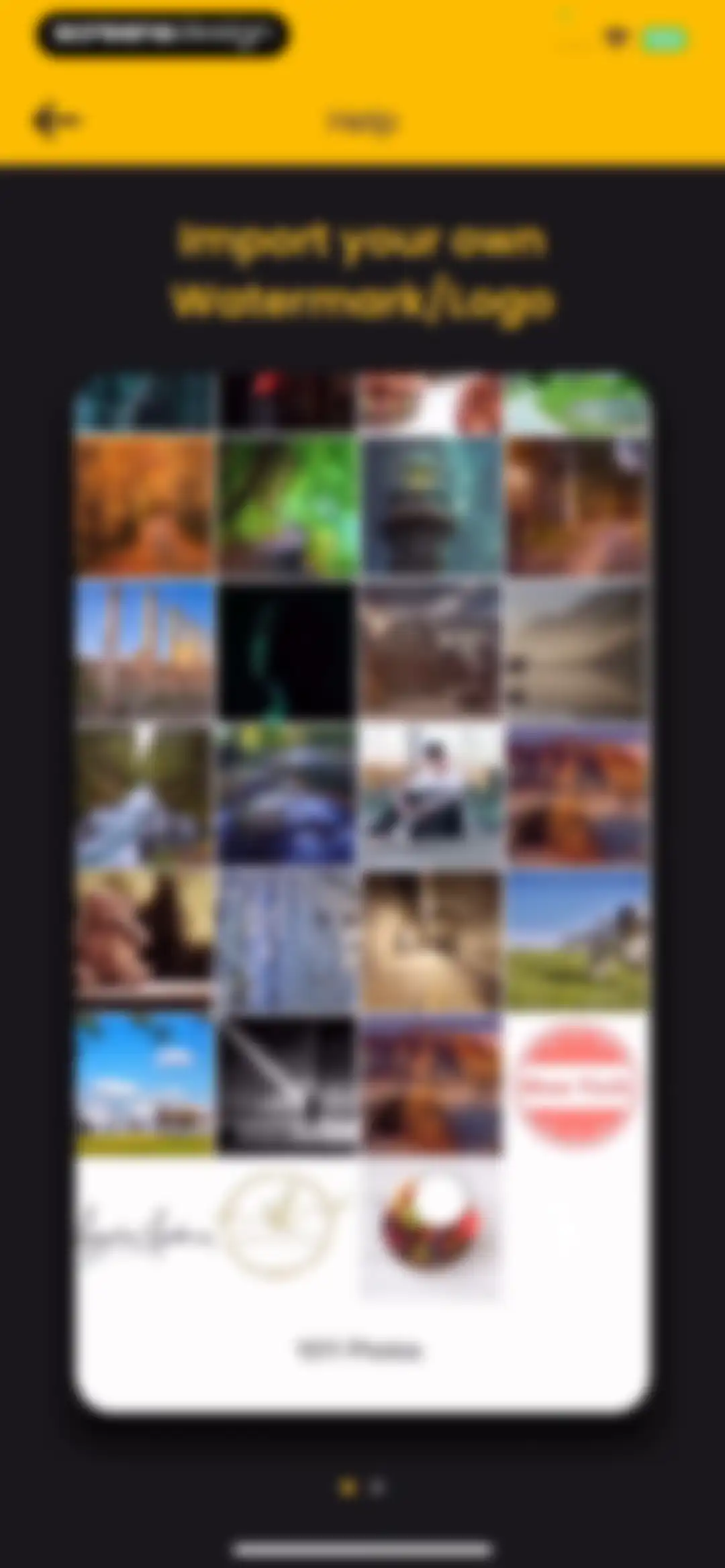 Watermark Maker: Add Signature screen 63