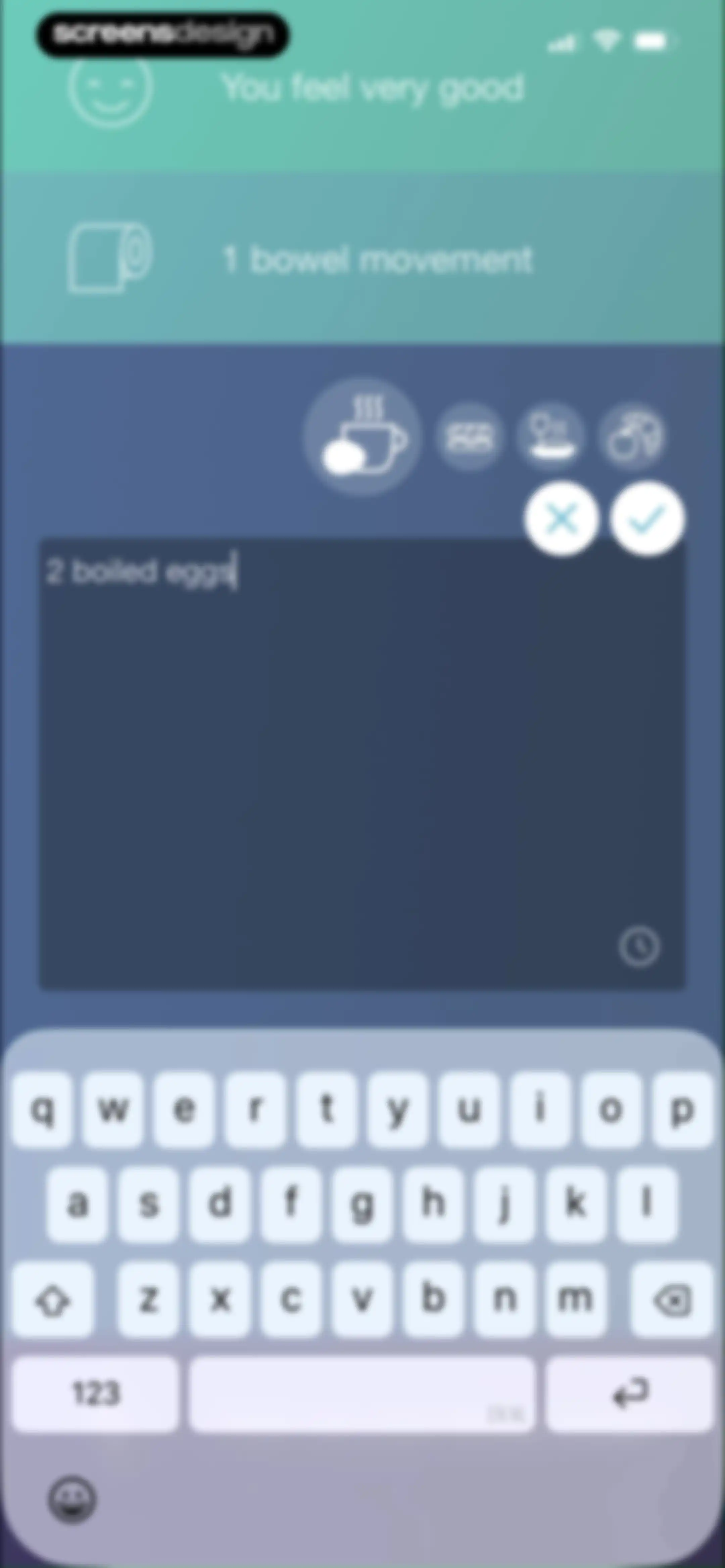 Bowelle - The IBS tracker screen 16