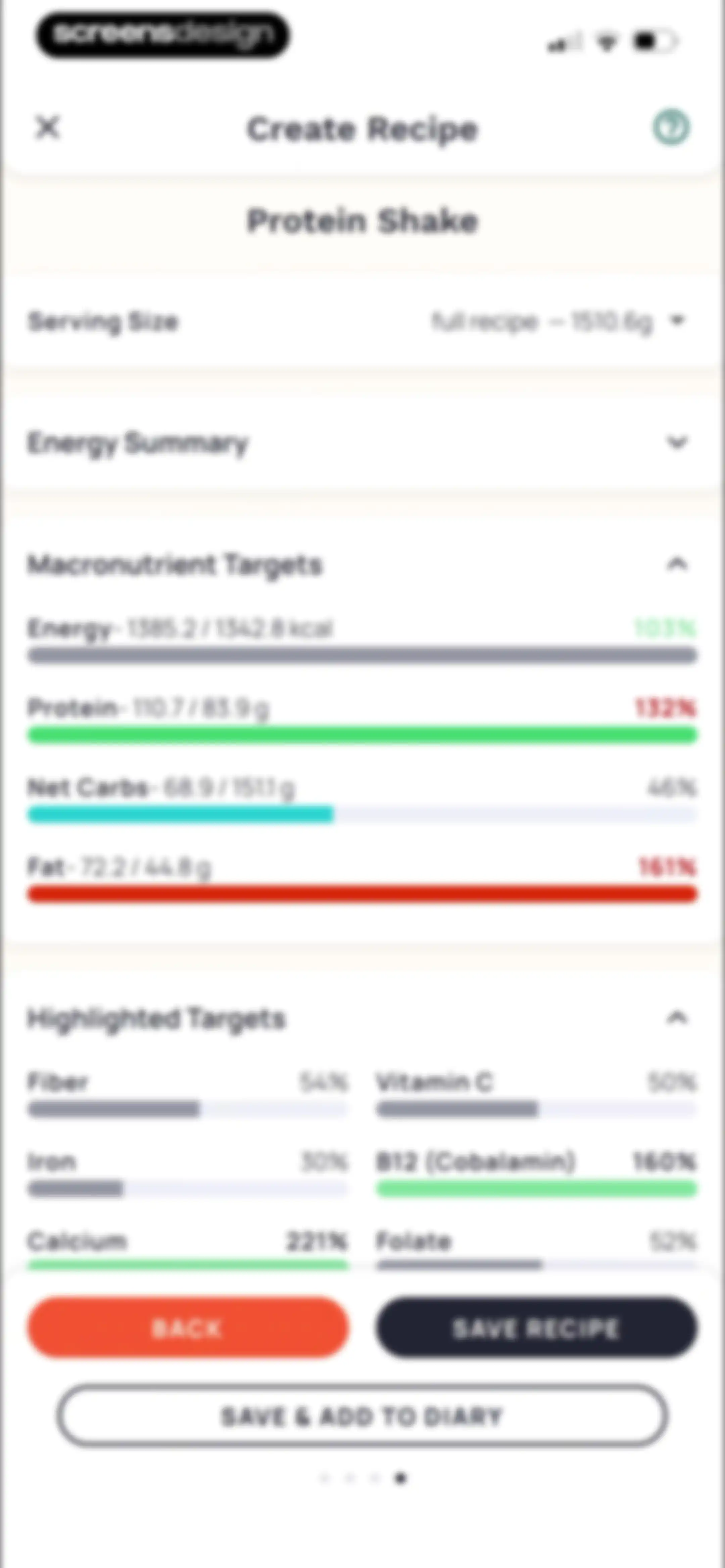 Cronometer: Calorie Counter screen 146