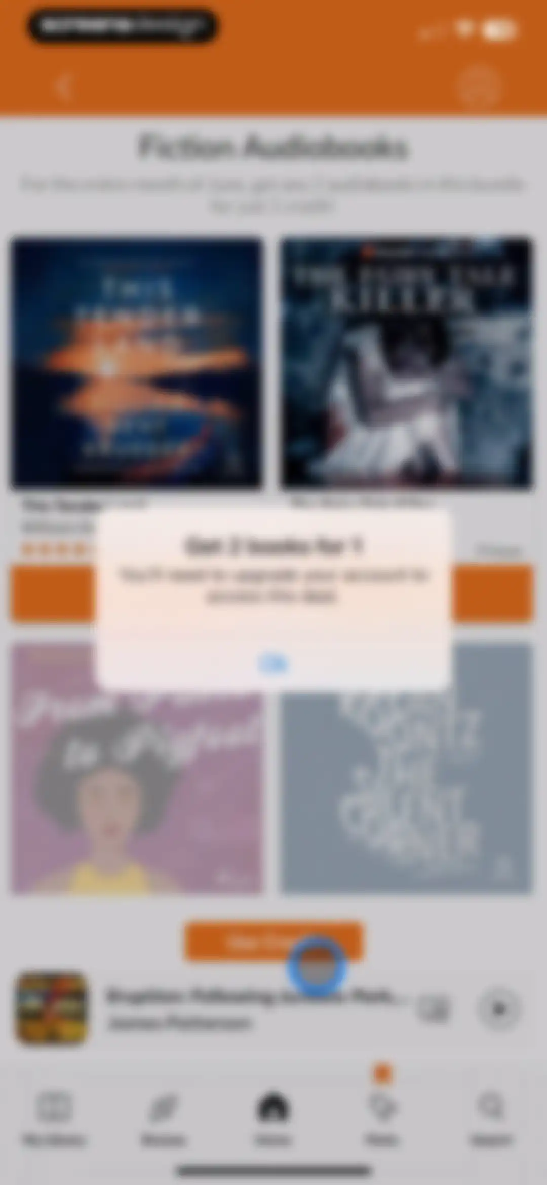 Audiobooks.com: Get audiobooks screen 66
