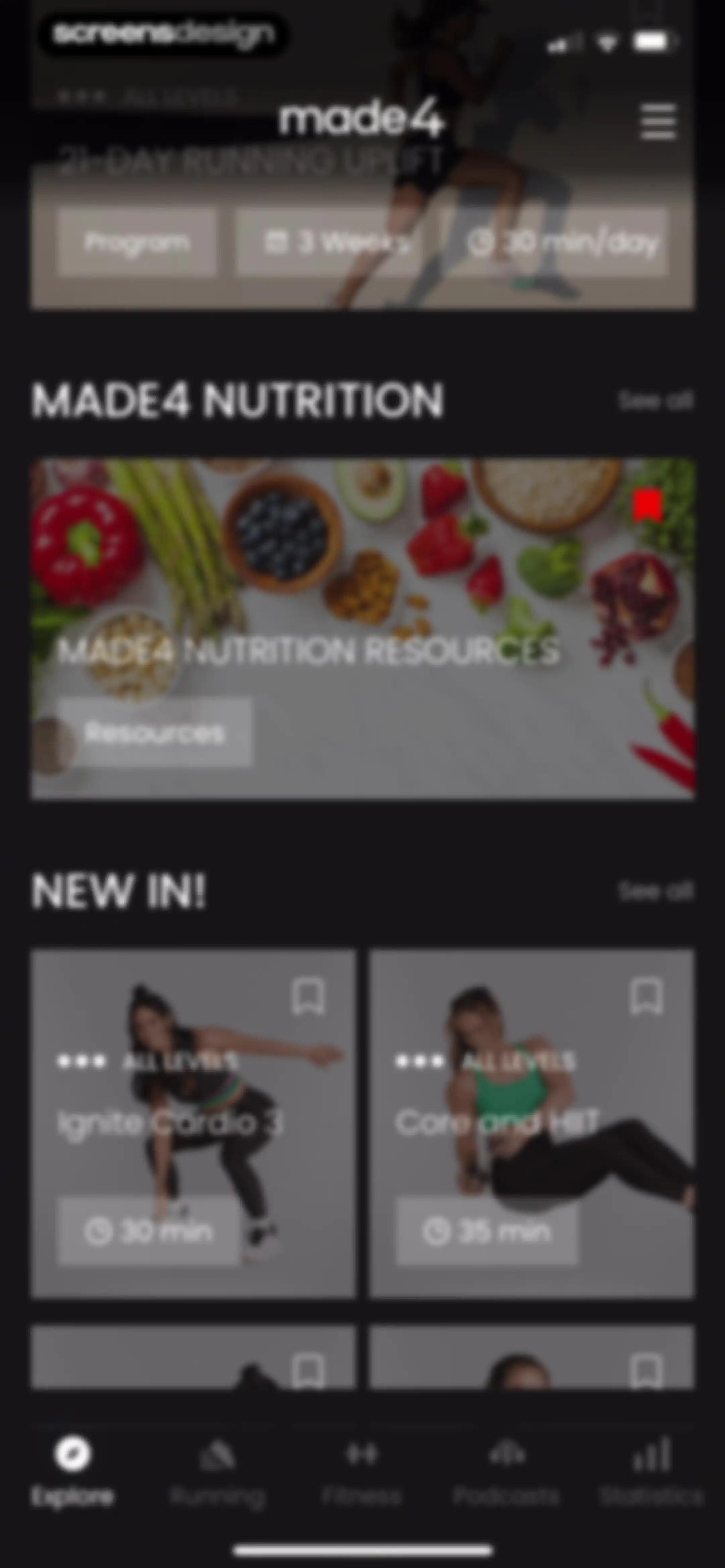 Made4 - Fitness & Running screen 78