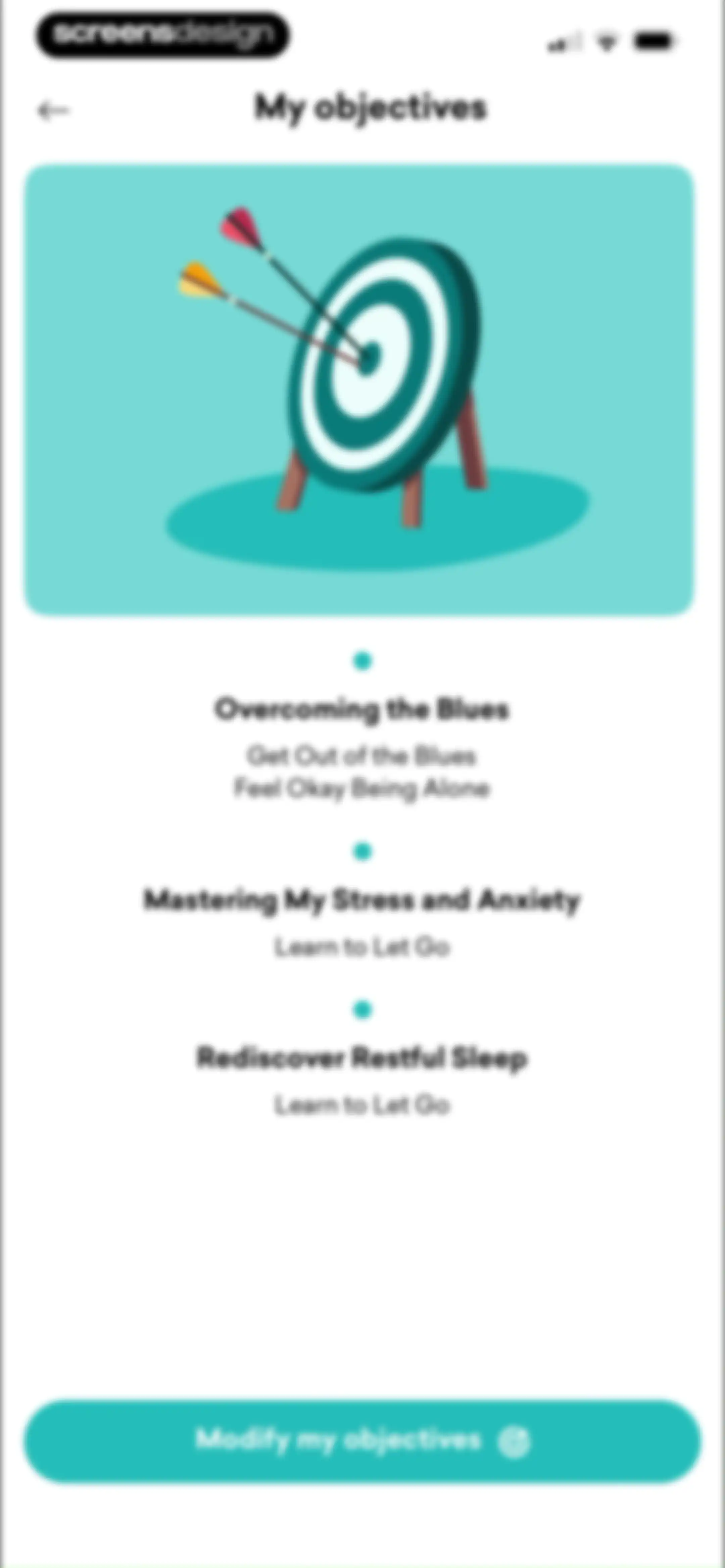 MindDay: Mental Health, Stress screen 159