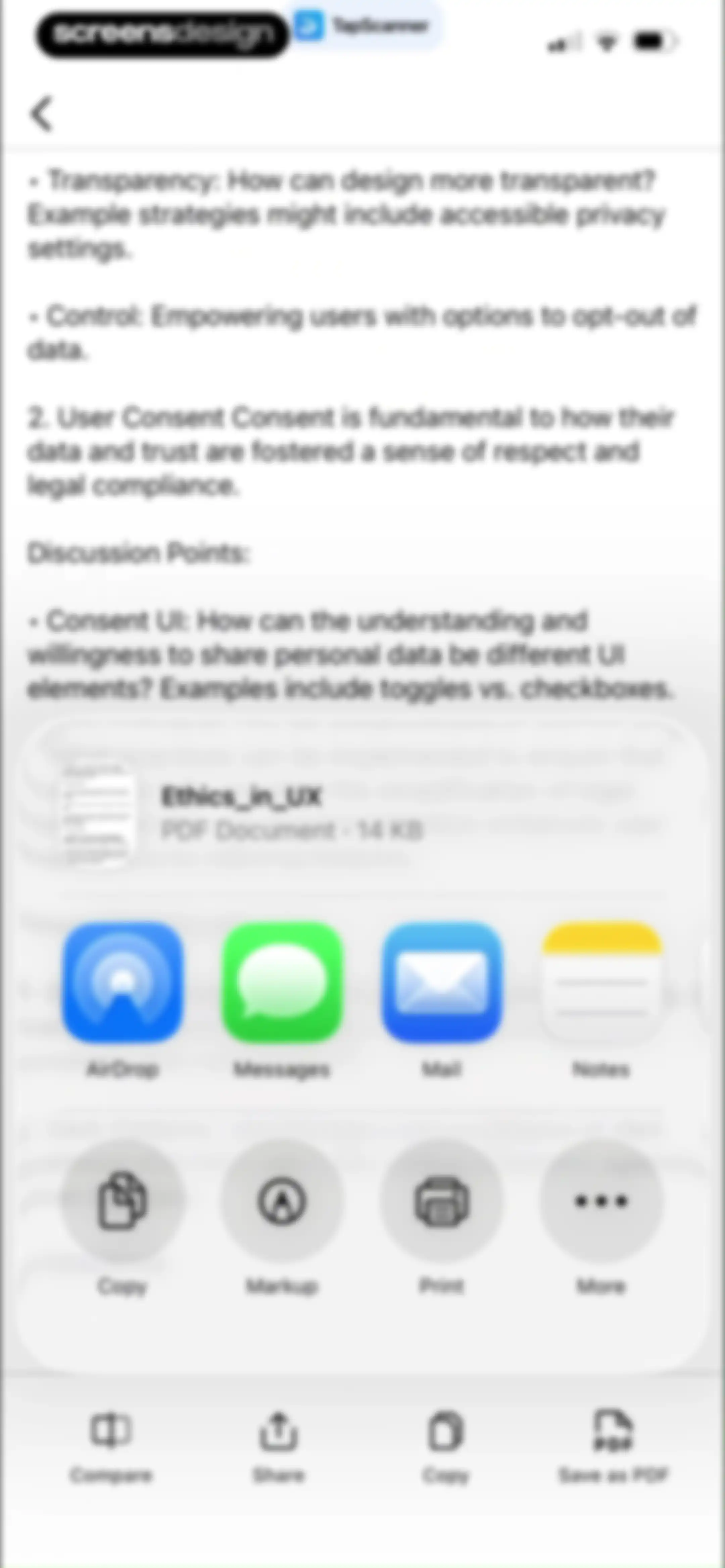 PDF Scanner App: TapScanner screen 63