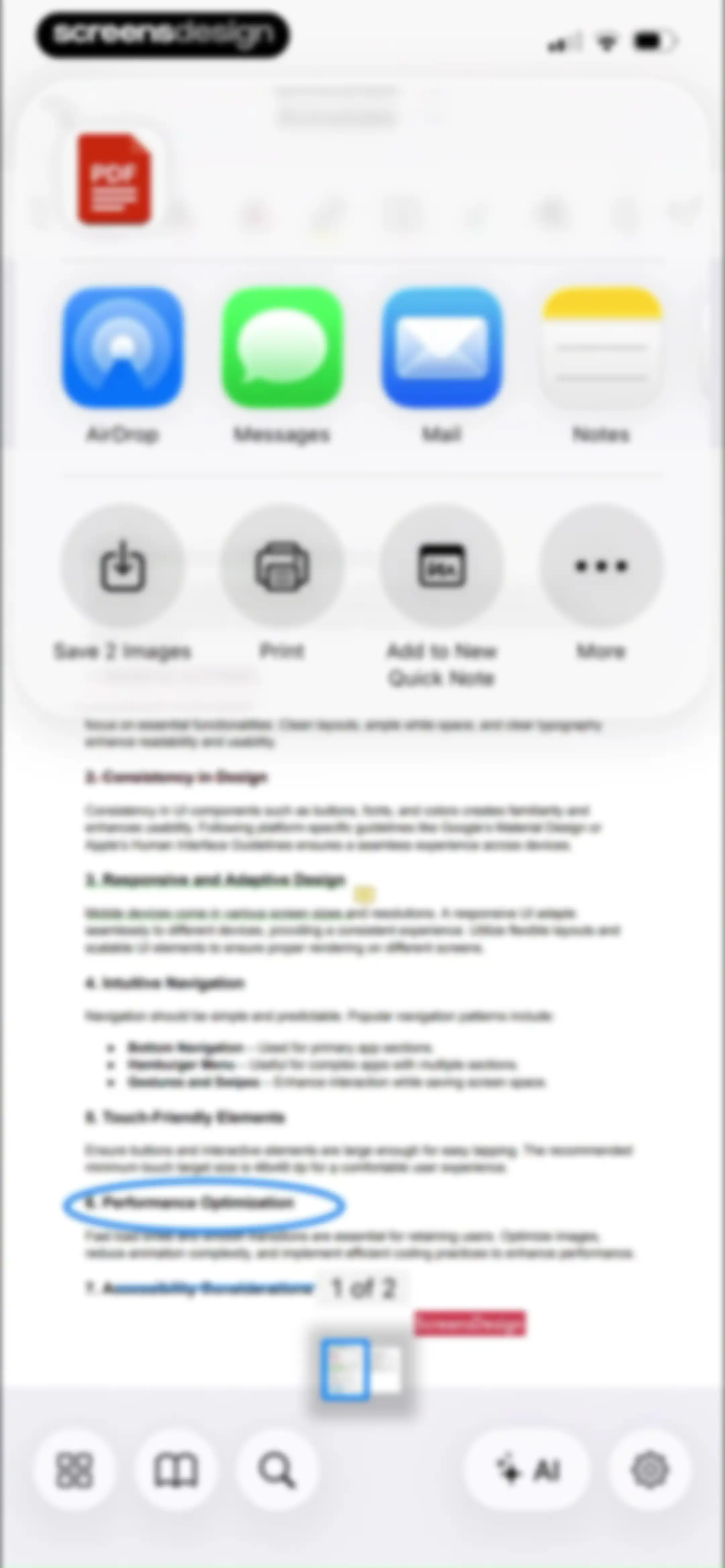 PDF Editor ® screen 63