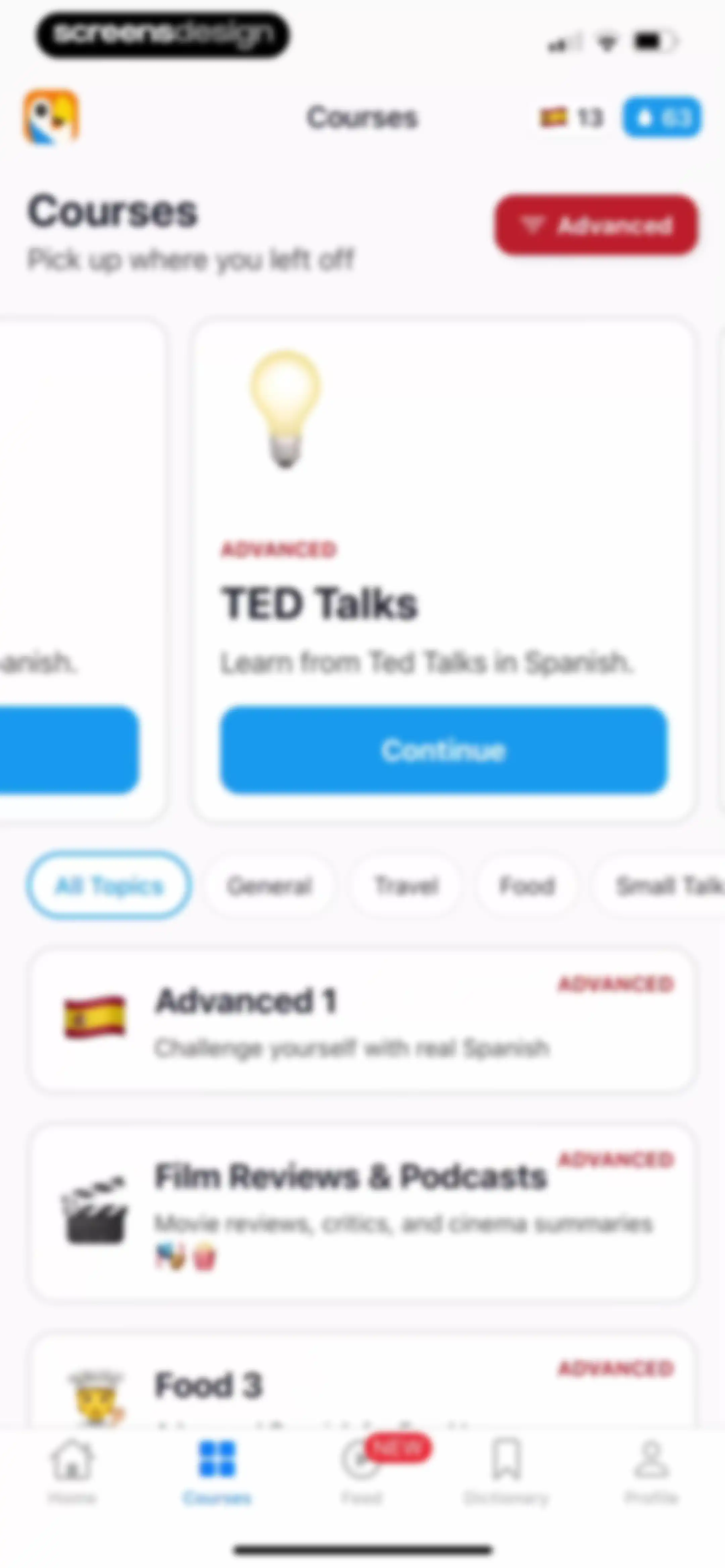 Parrot – Learn Spanish screen 64