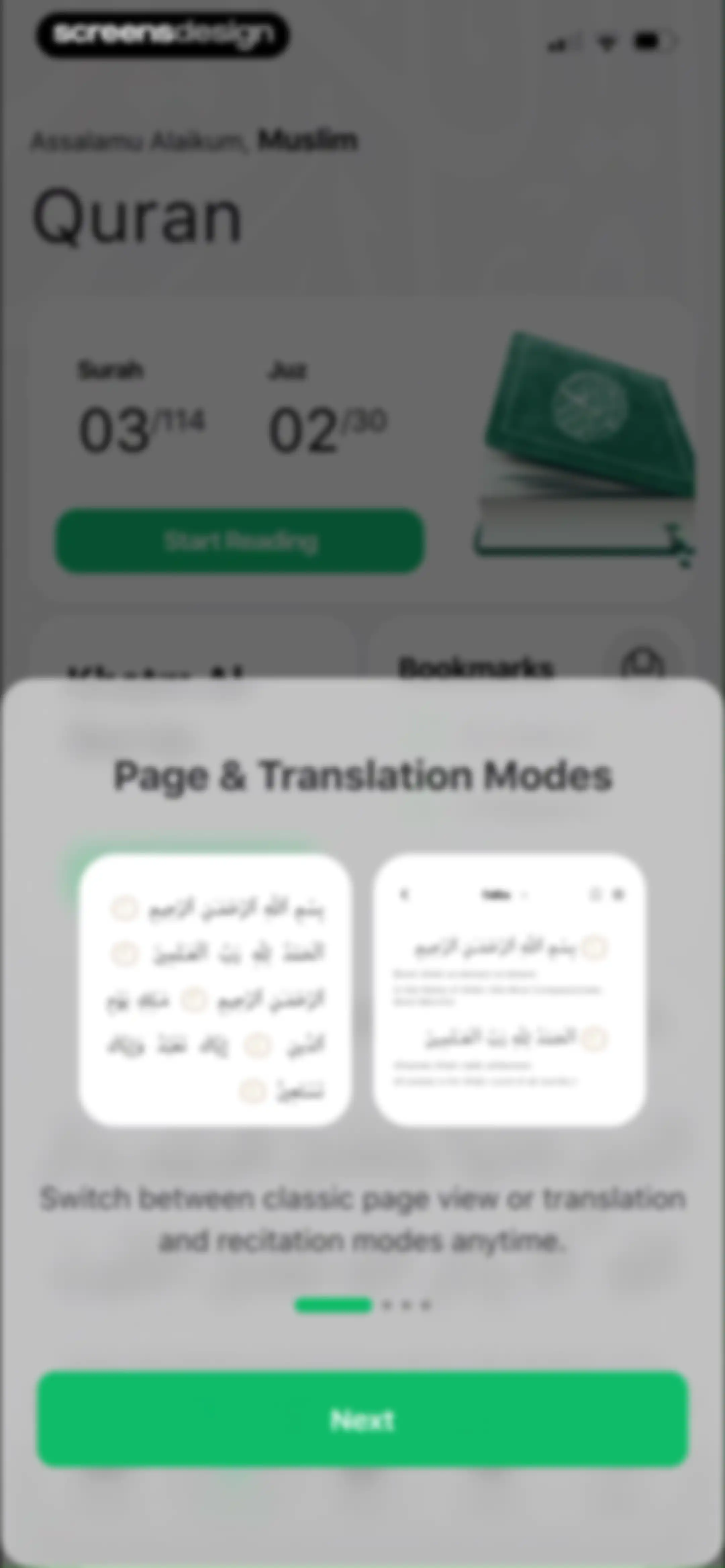 Muslim: Prayer Times, Qibla screen 60