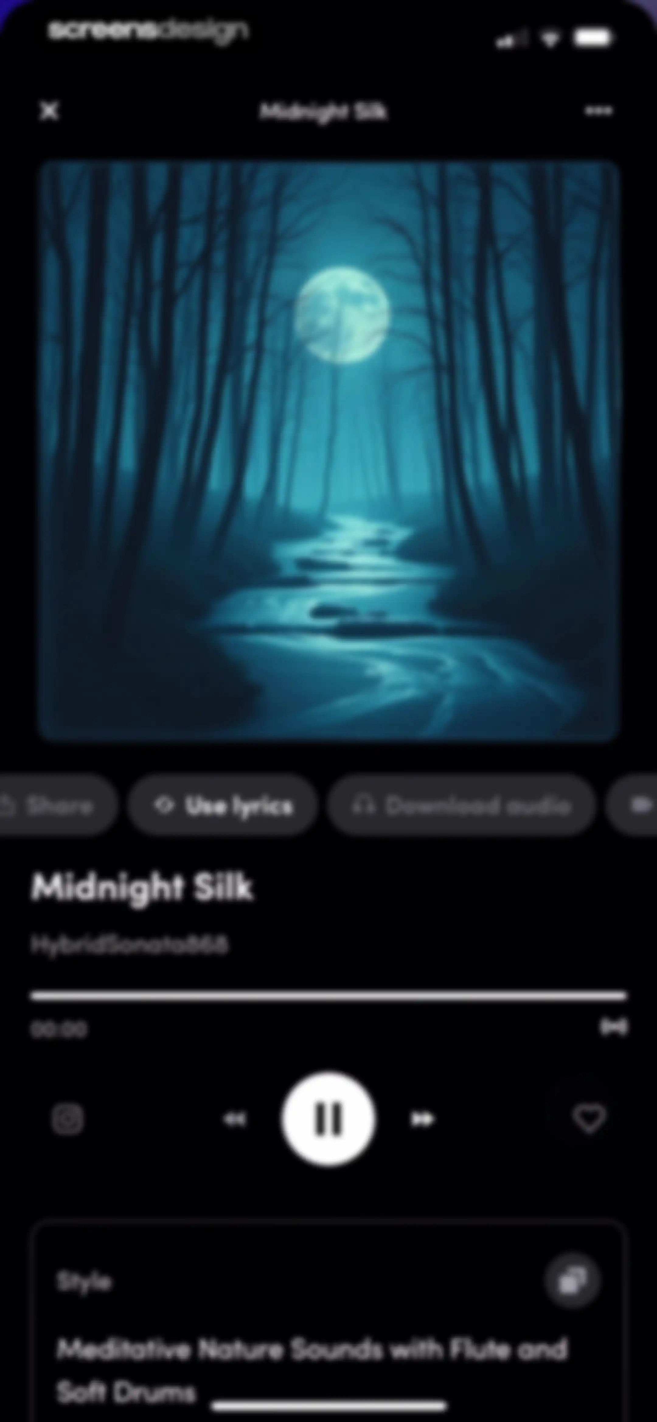 AI Song Generator - Zona screen 45