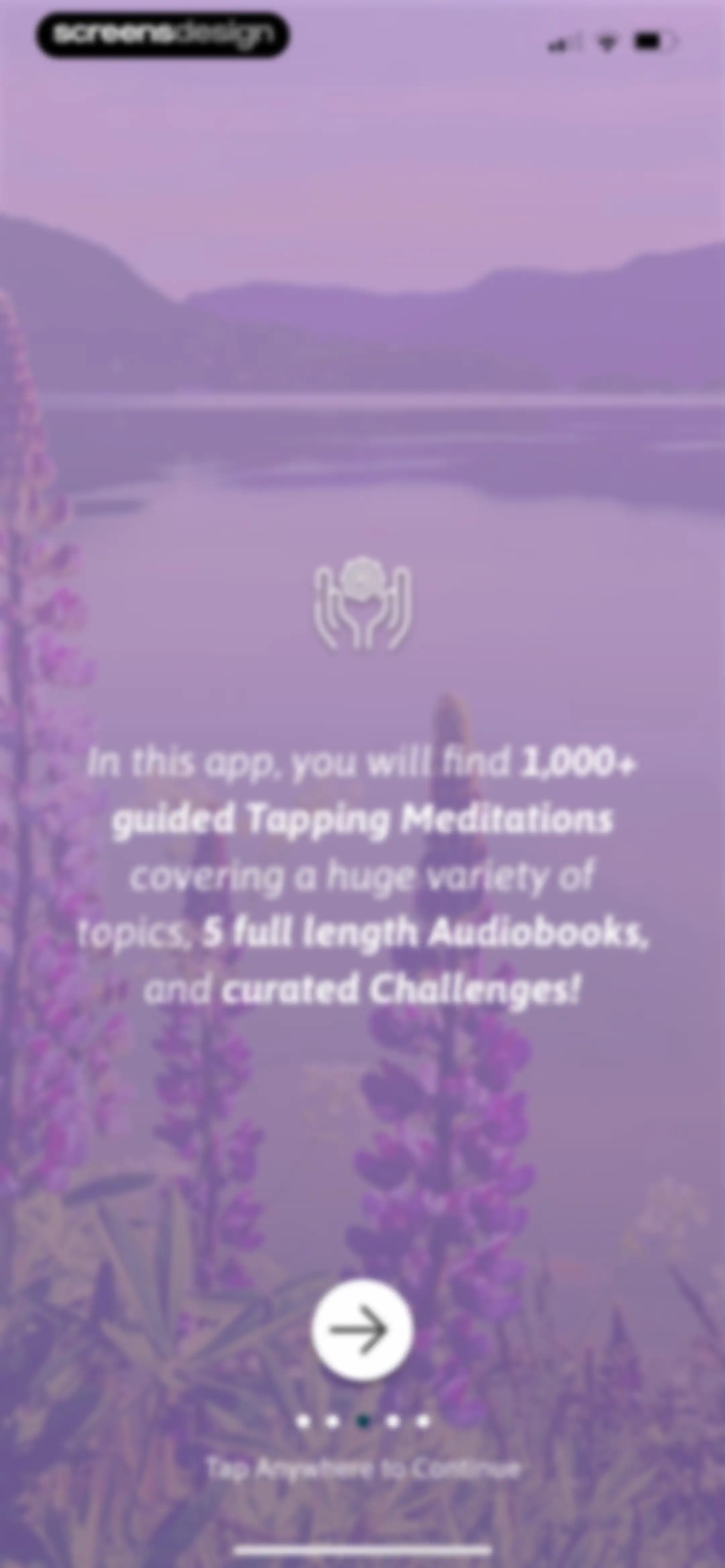 The Tapping Solution screen 15