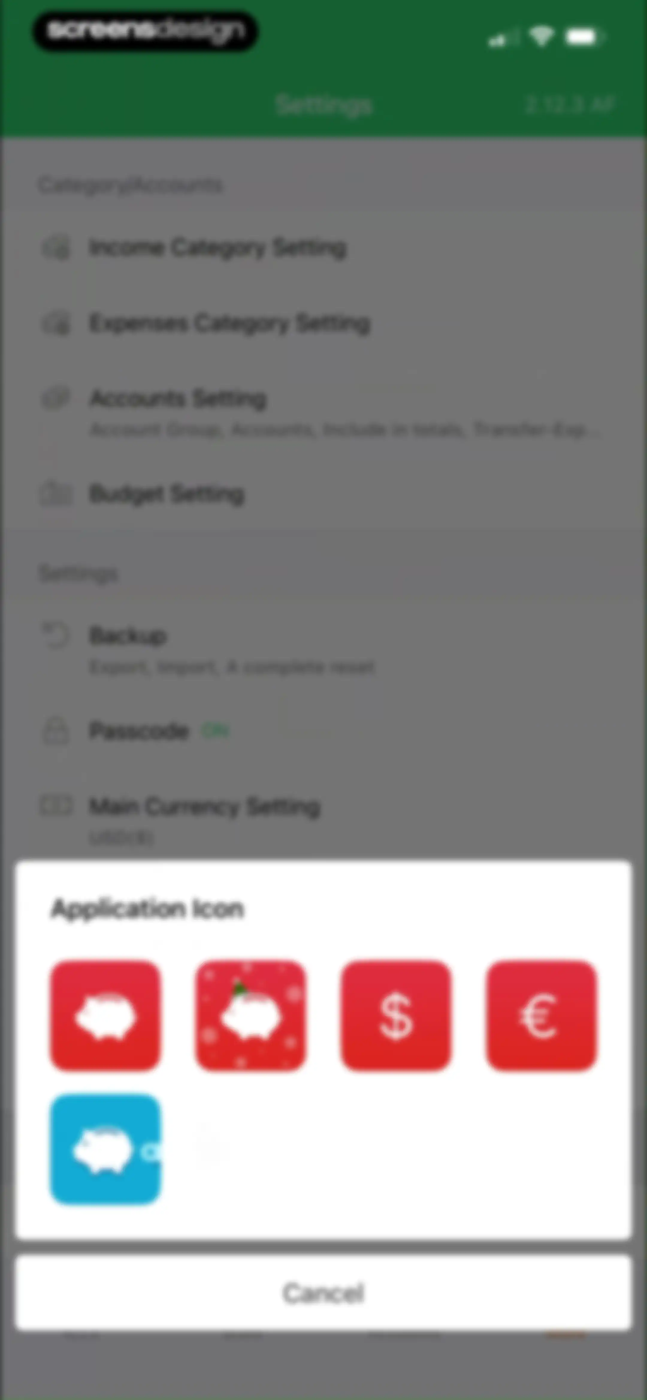 Money Manager Expense & Budget screen 112