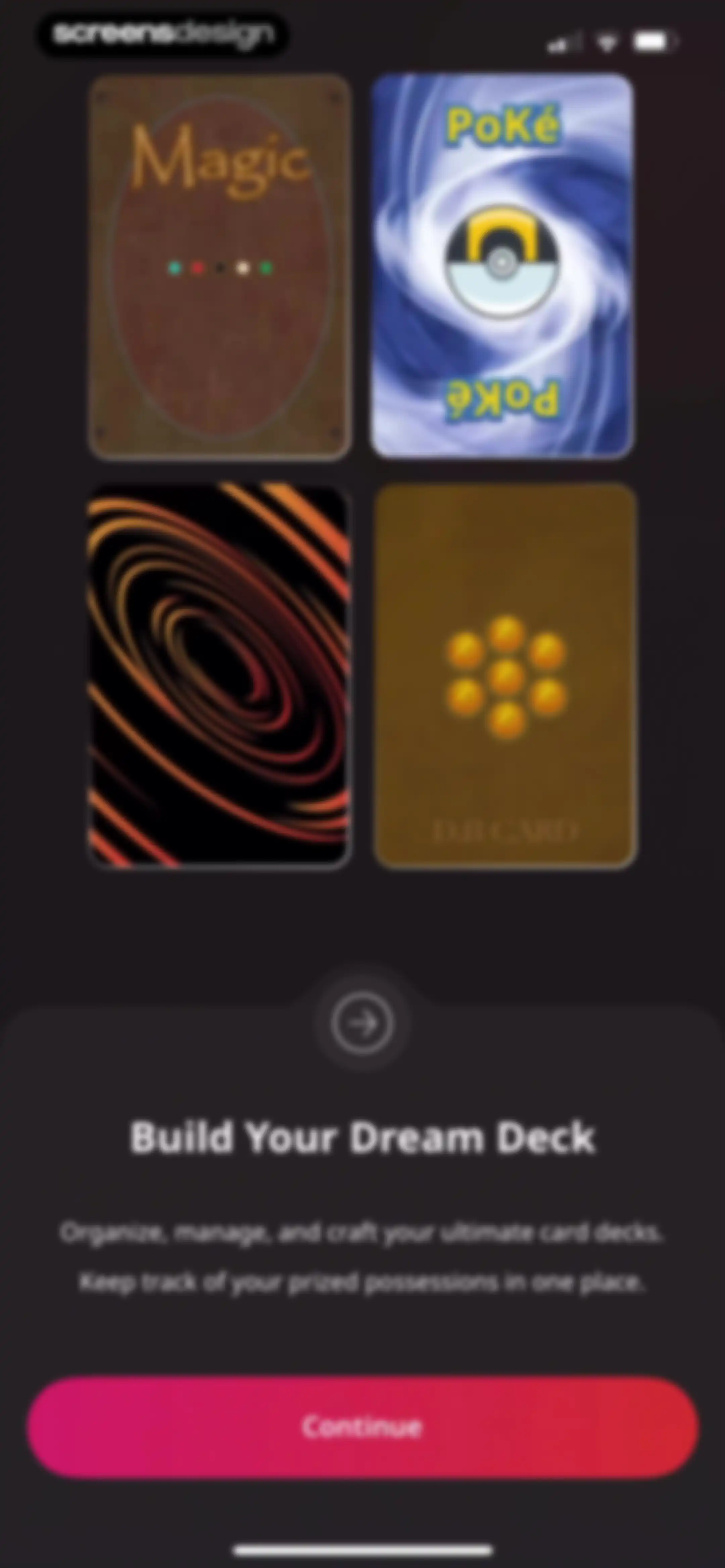 TCG Card Identifier Value screen 5