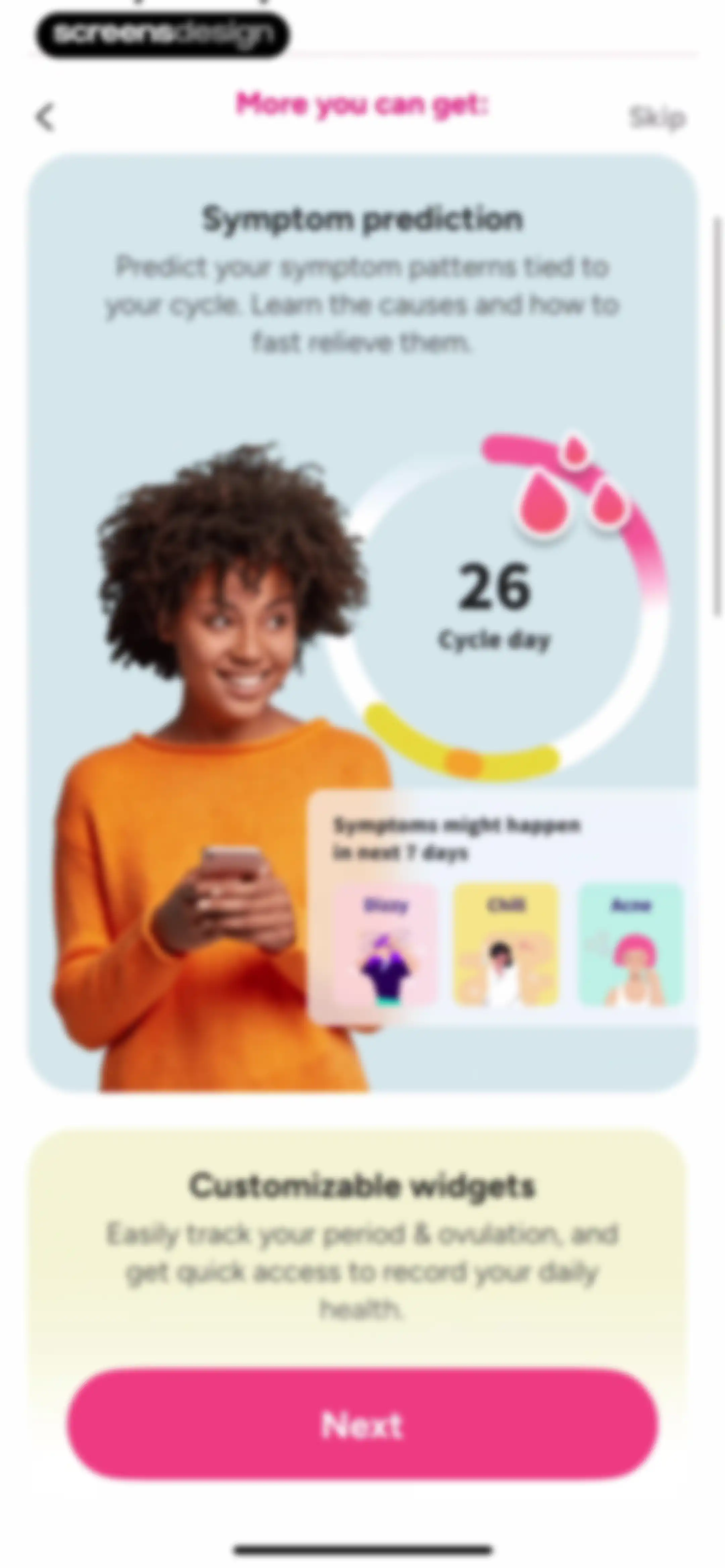 Period Tracker Period Calendar screen 21