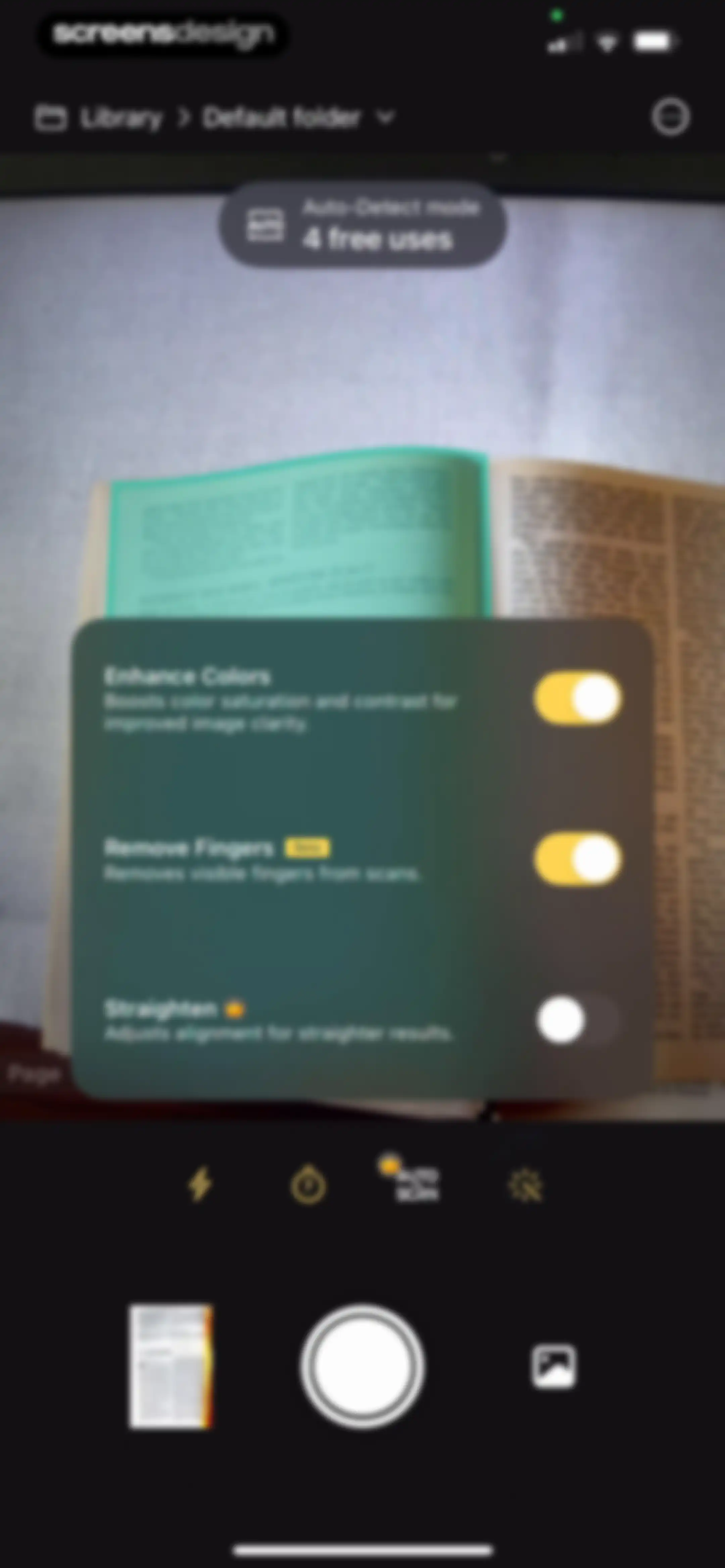 vFlat Scan - PDF & OCR Scanner screen 12