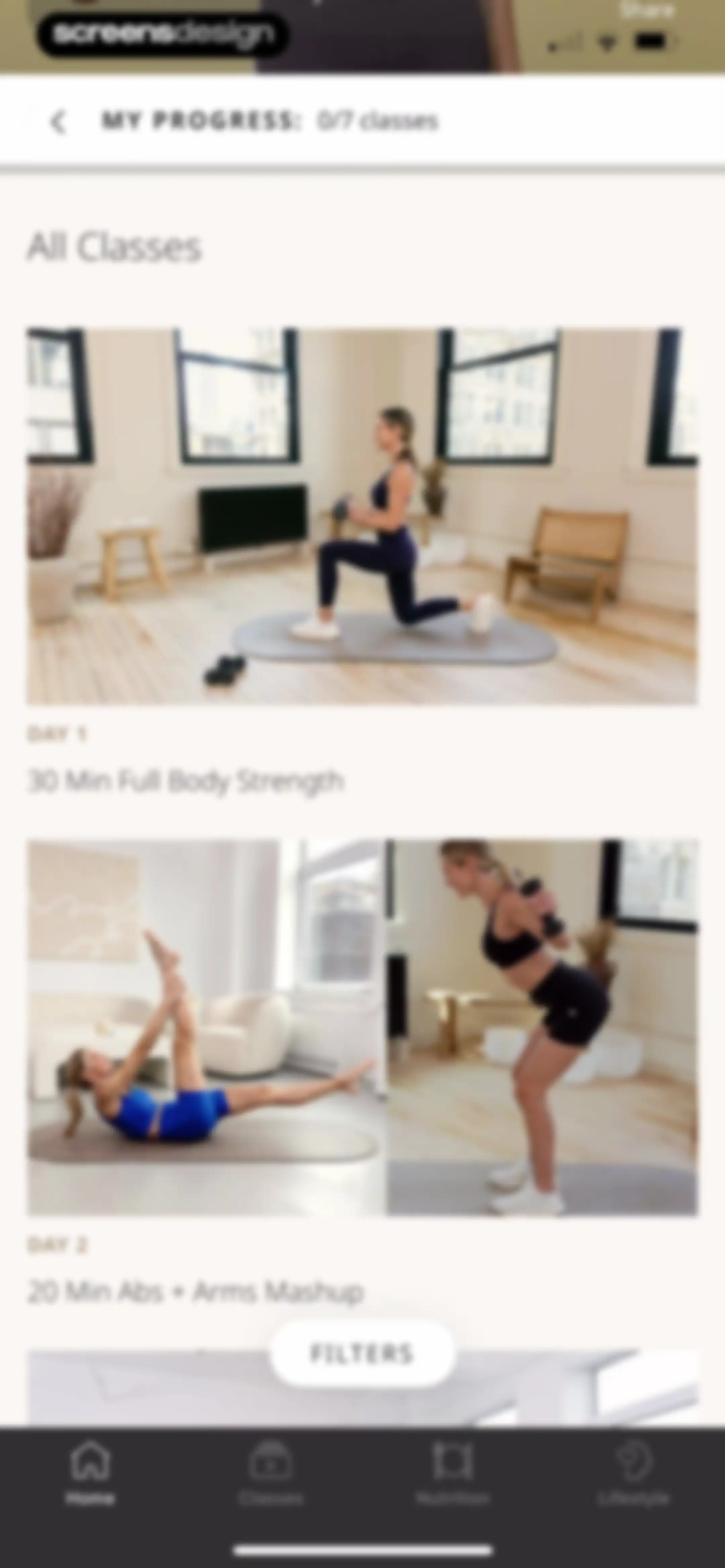 MWH: Fitness + Wellness screen 64