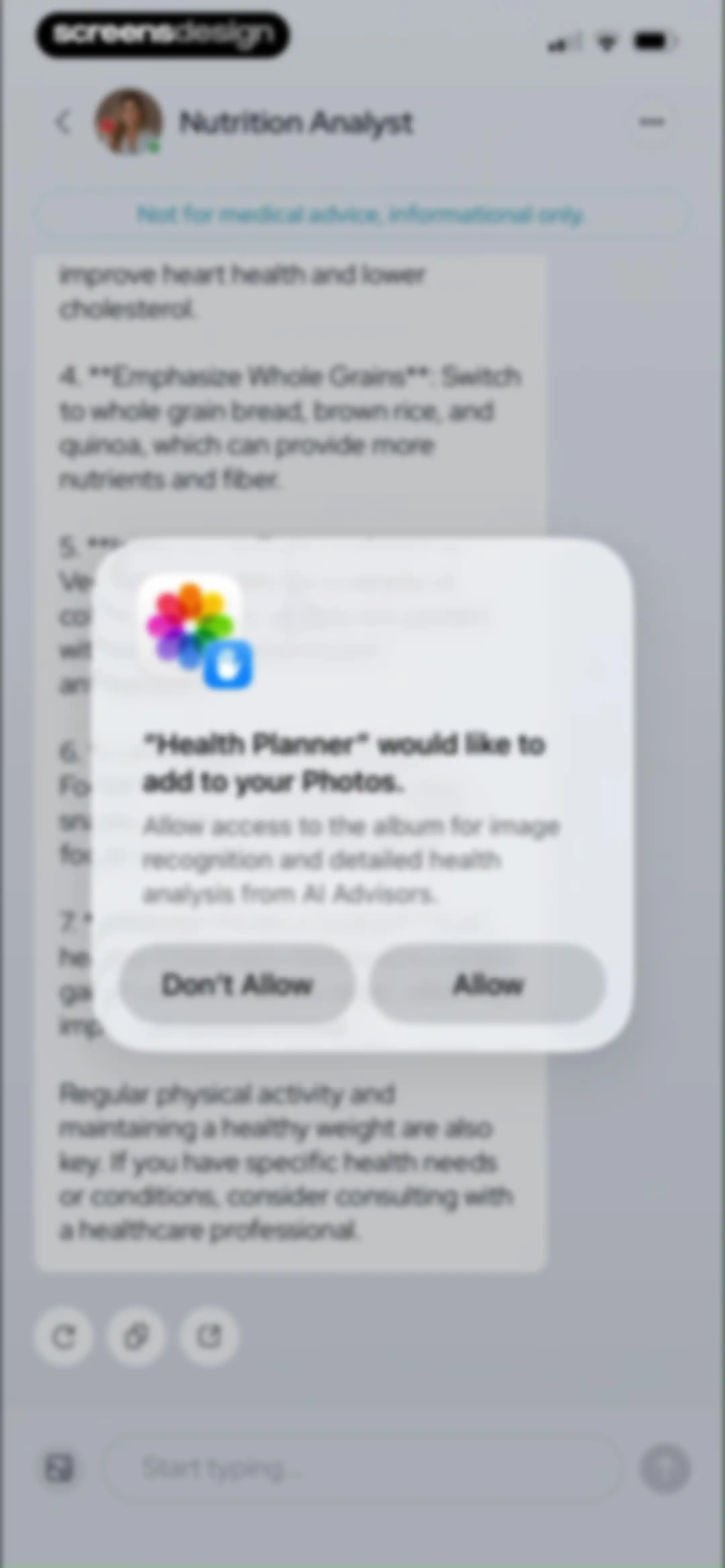 Health Planner & Tracker screen 96