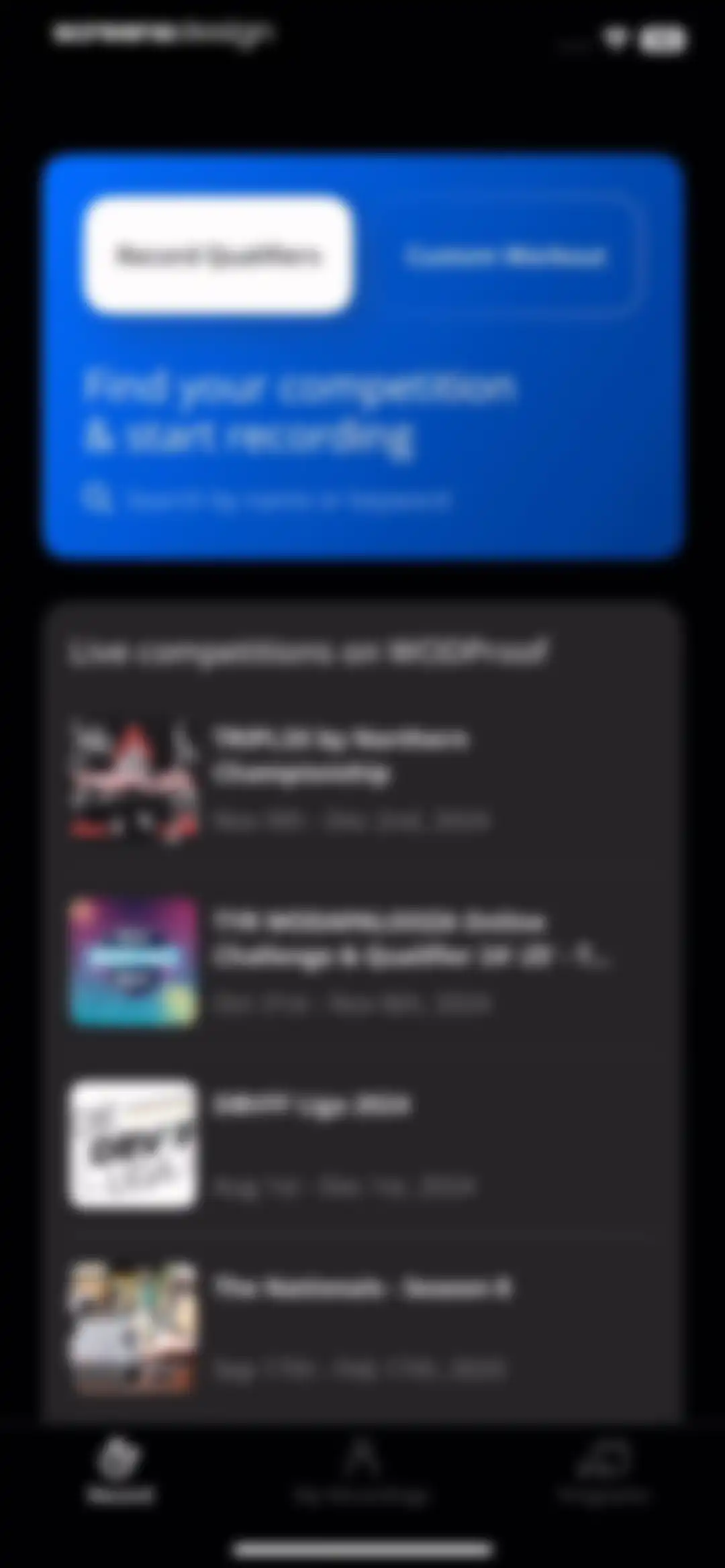 WODProof: WOD Recorder & Timer screen 65