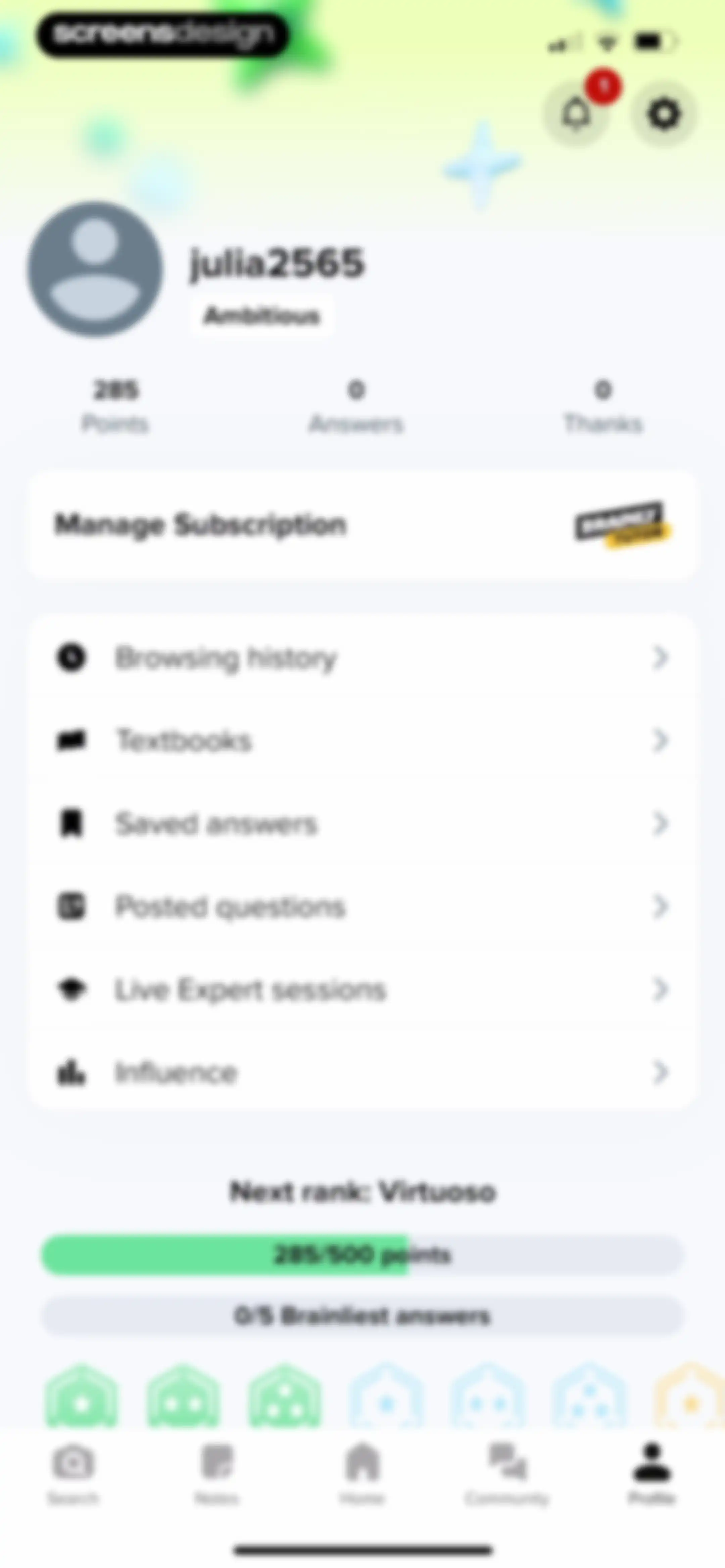 Brainly: Your Personal Tutor screen 134