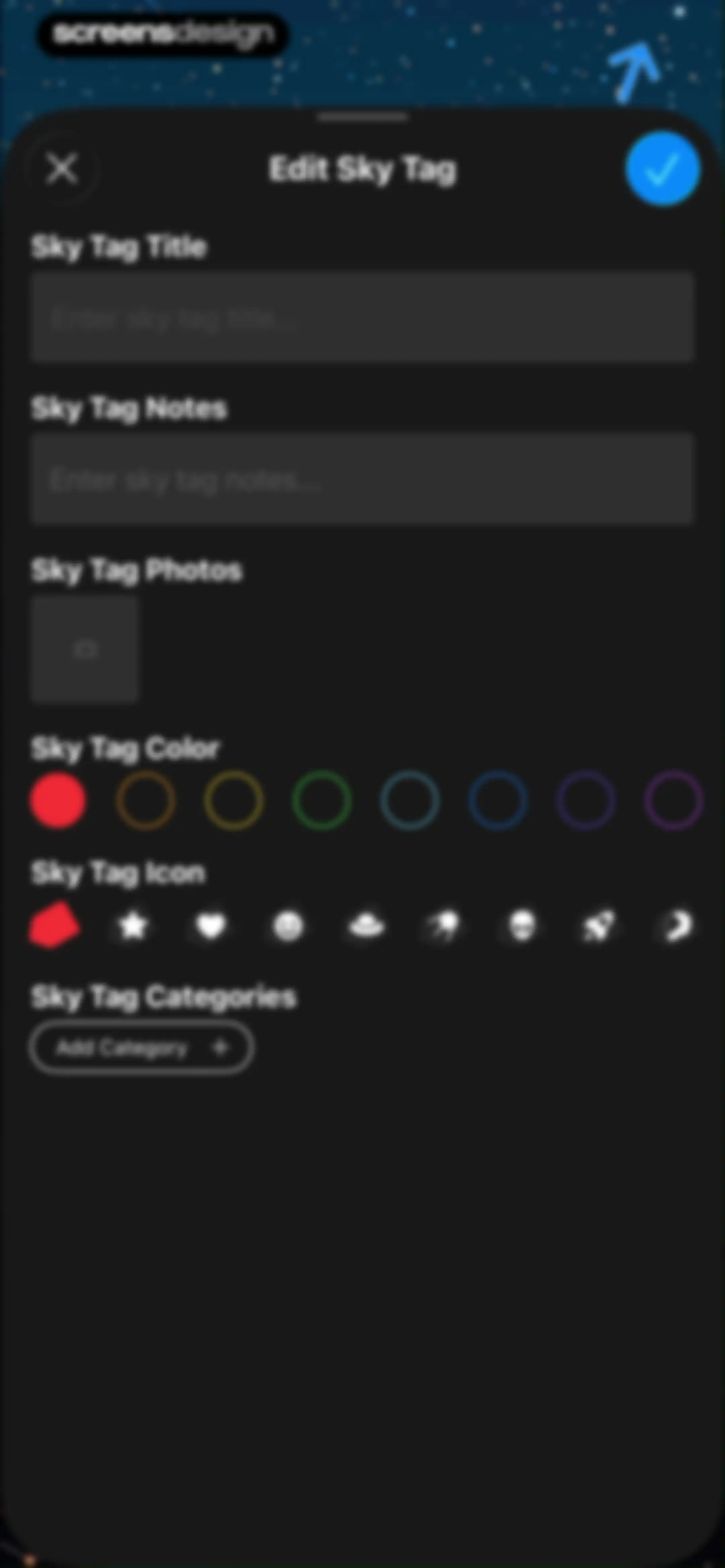 Night Sky screen 90