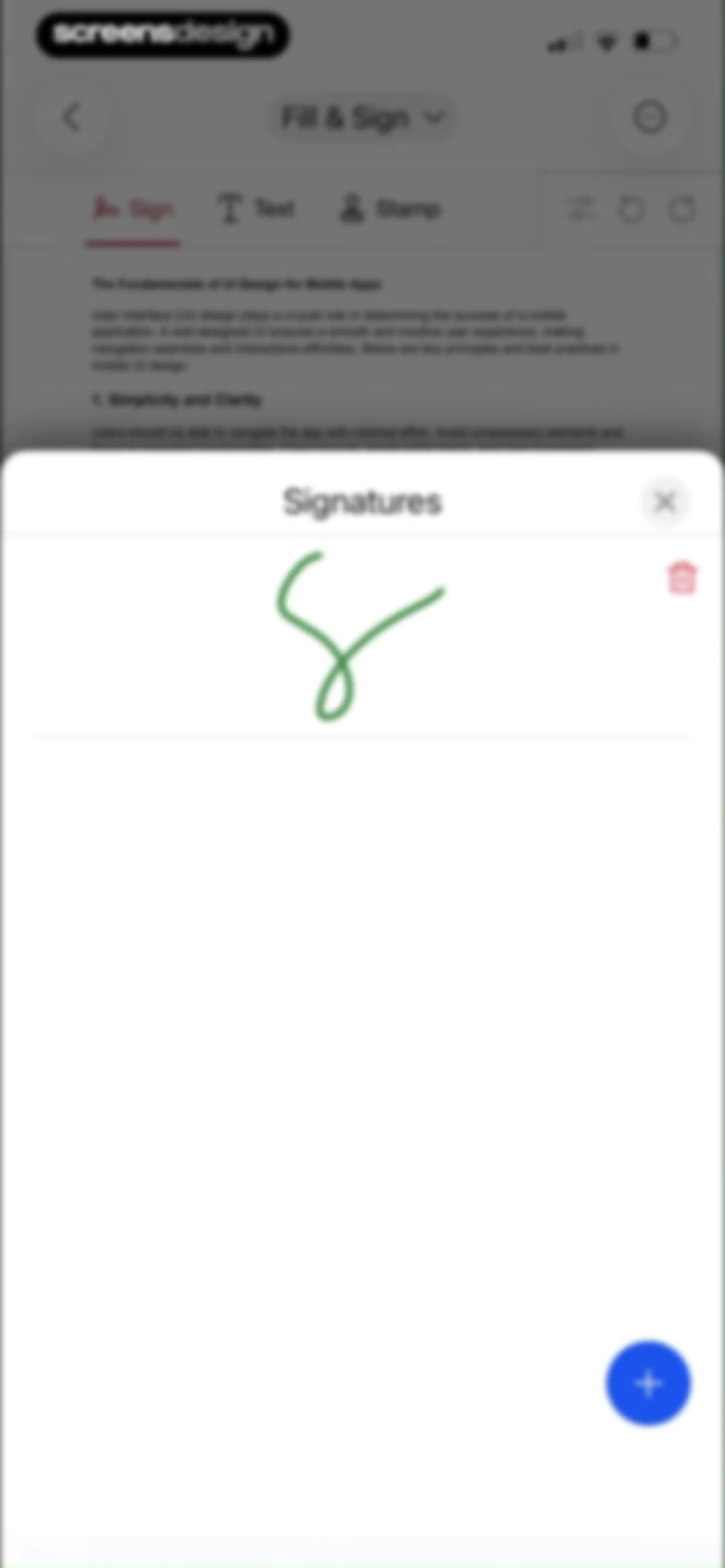 PDF Editor: Read, Scan & Sign screen 22