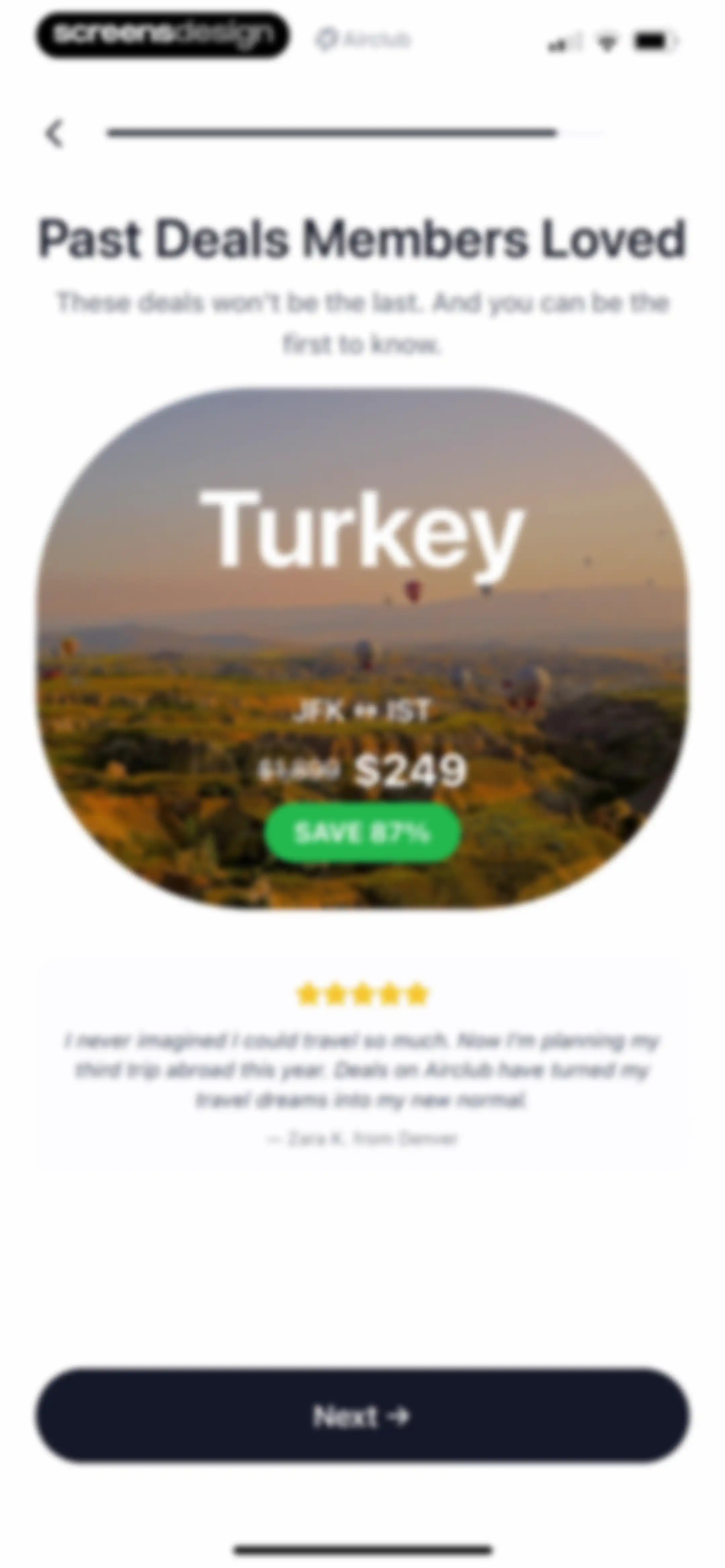 Airclub - Flight Deals screen 46