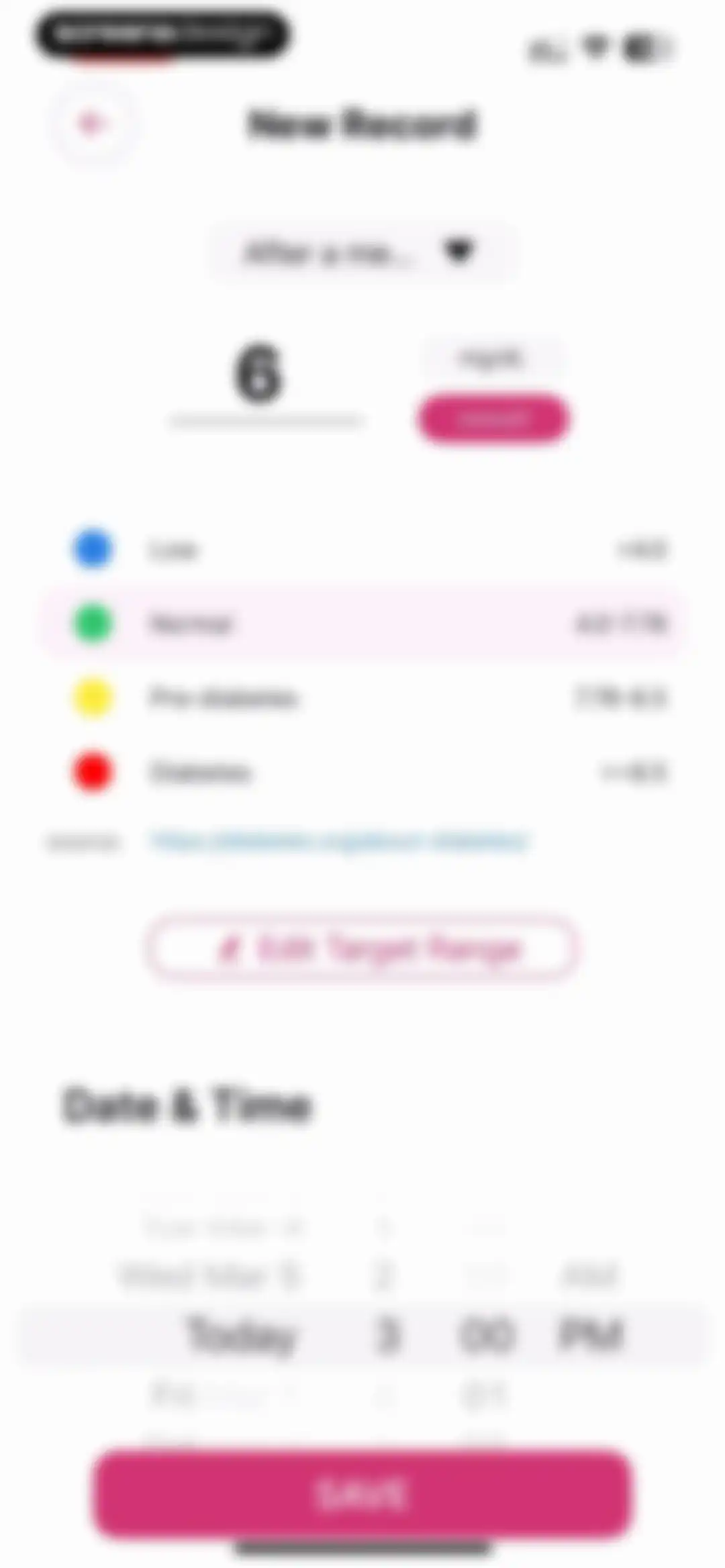 Blood Pressure-Monitor Tracker screen 56