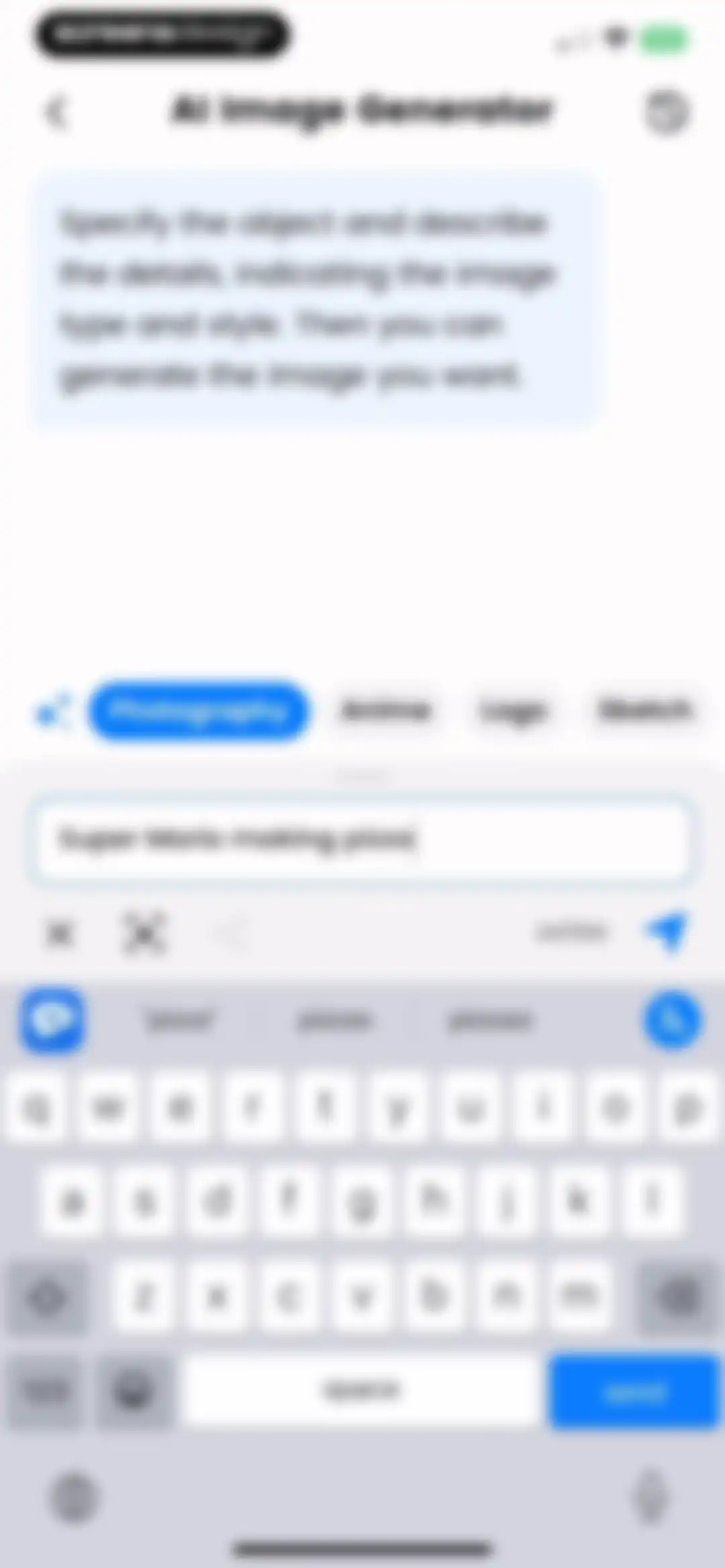 AI Keyboard: Chatbot, Grammar screen 32