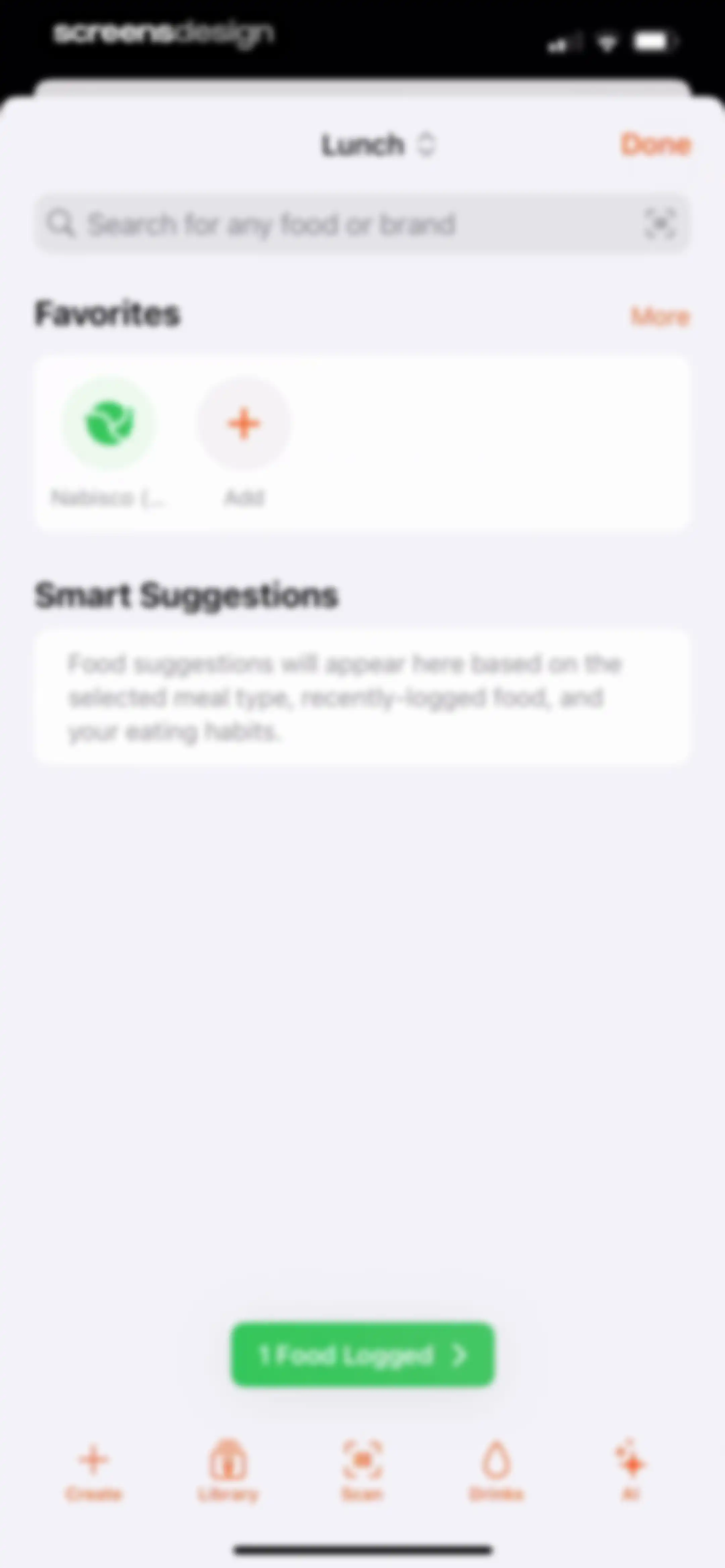 Nutrition Tracker: Foodnoms screen 72