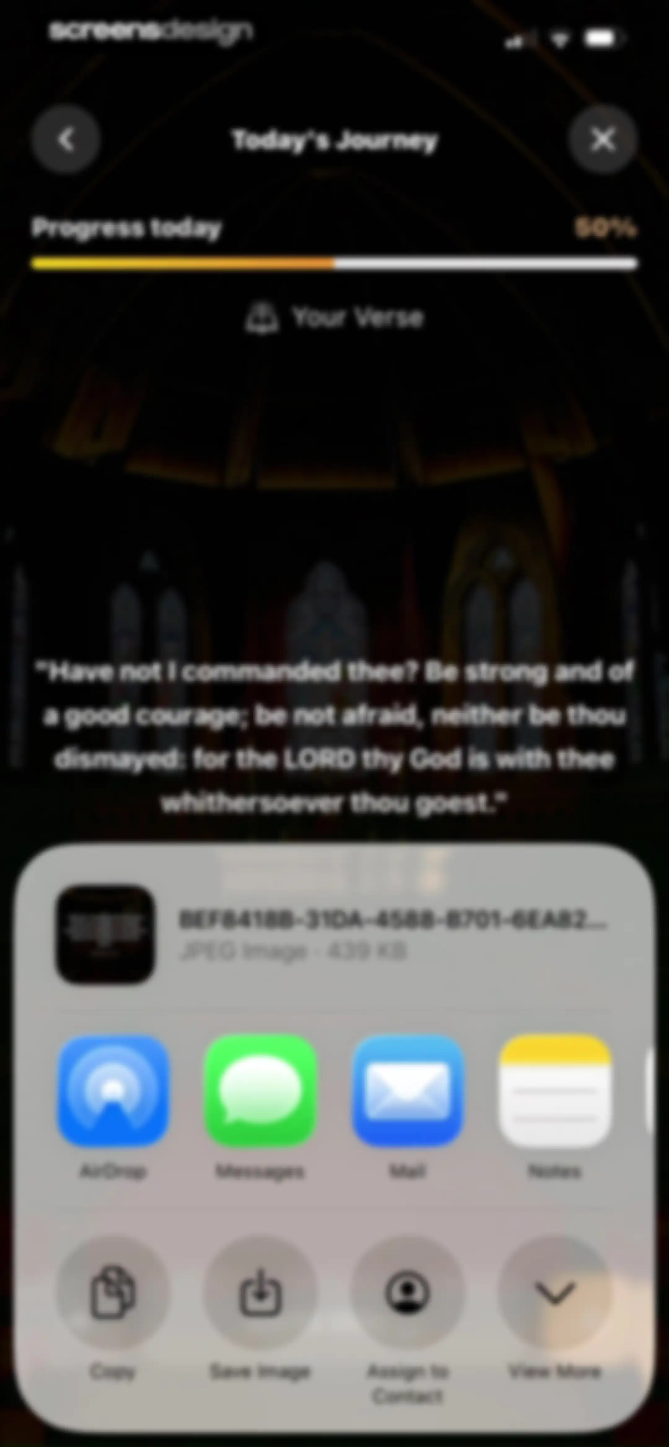 Holy Bible Widget: Daily Verse screen 38