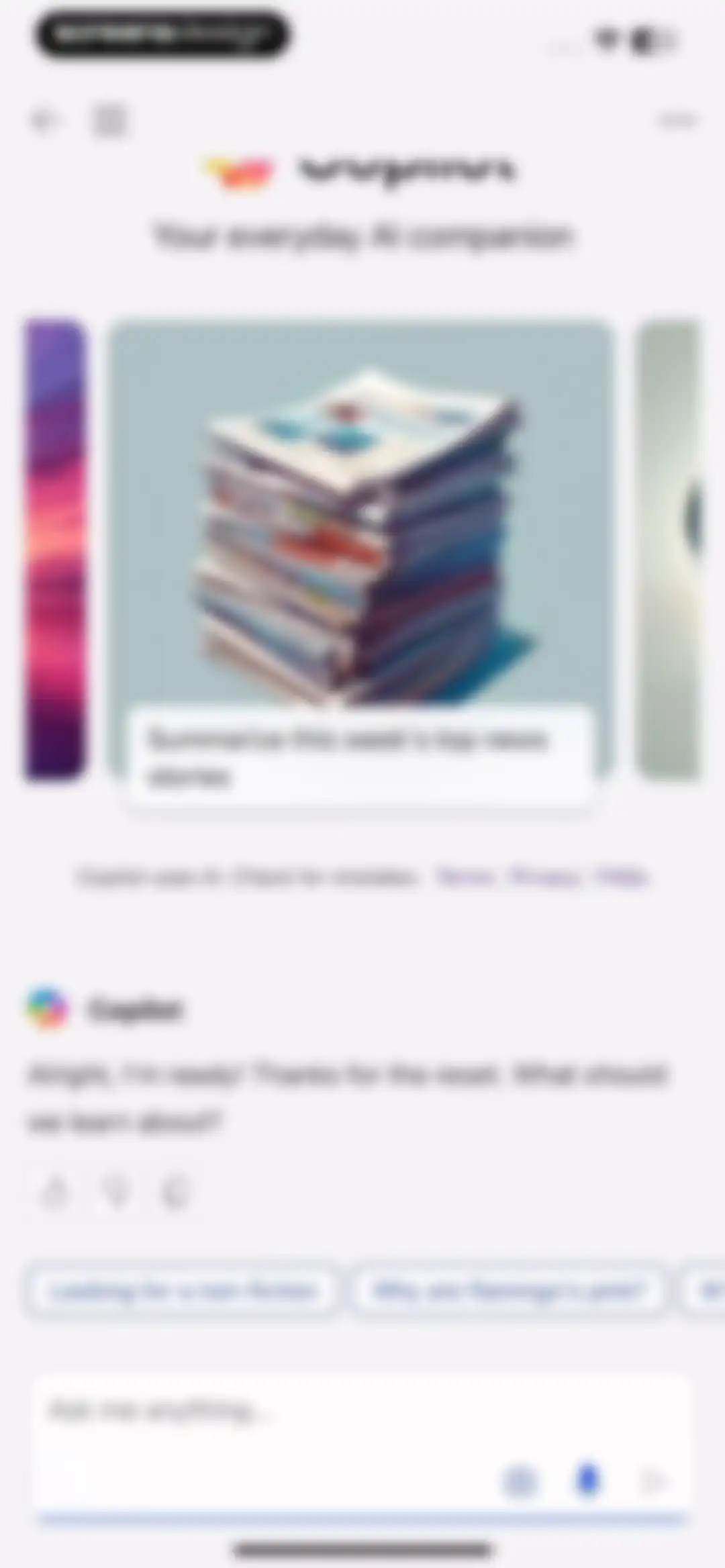 Microsoft Bing Search screen 72