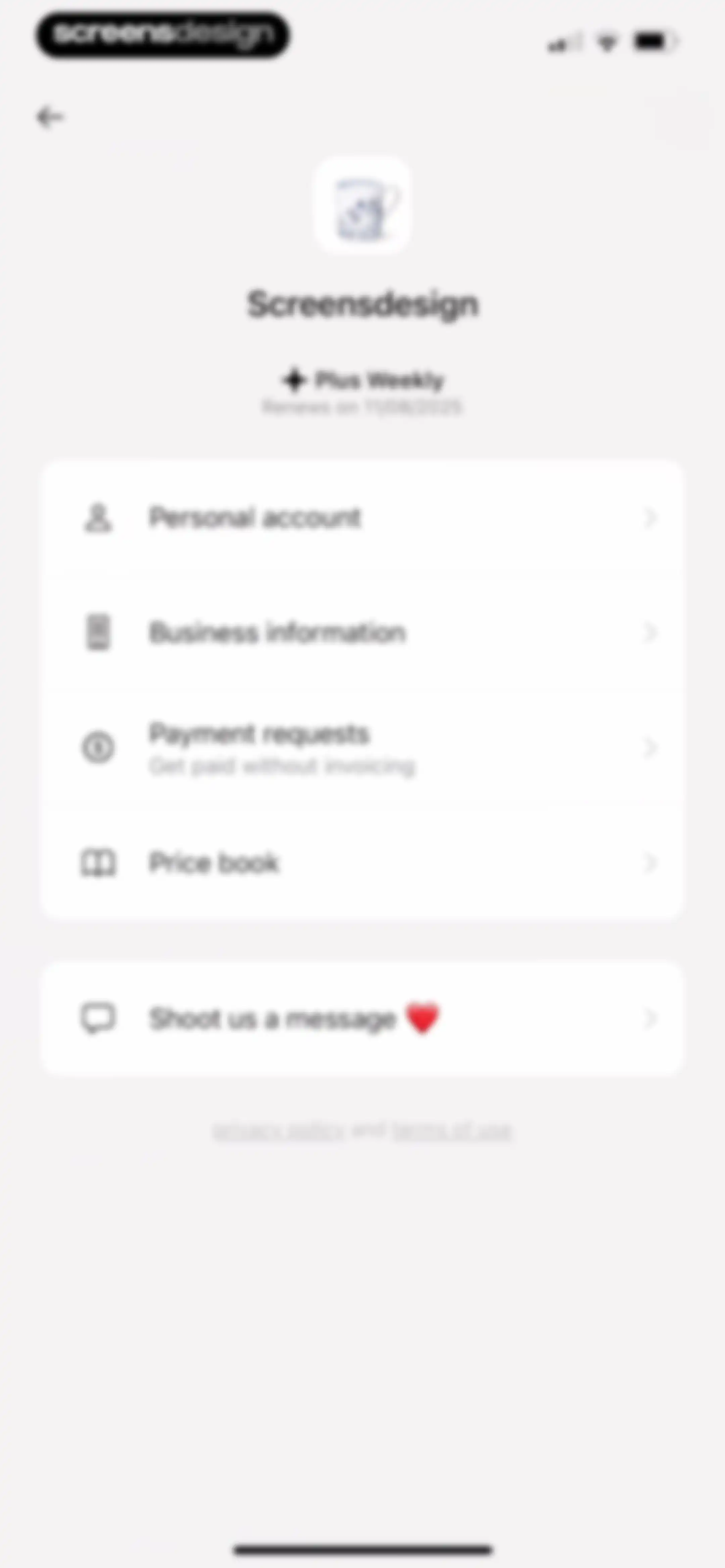Invoice Maker ▸ Estimate App screen 70