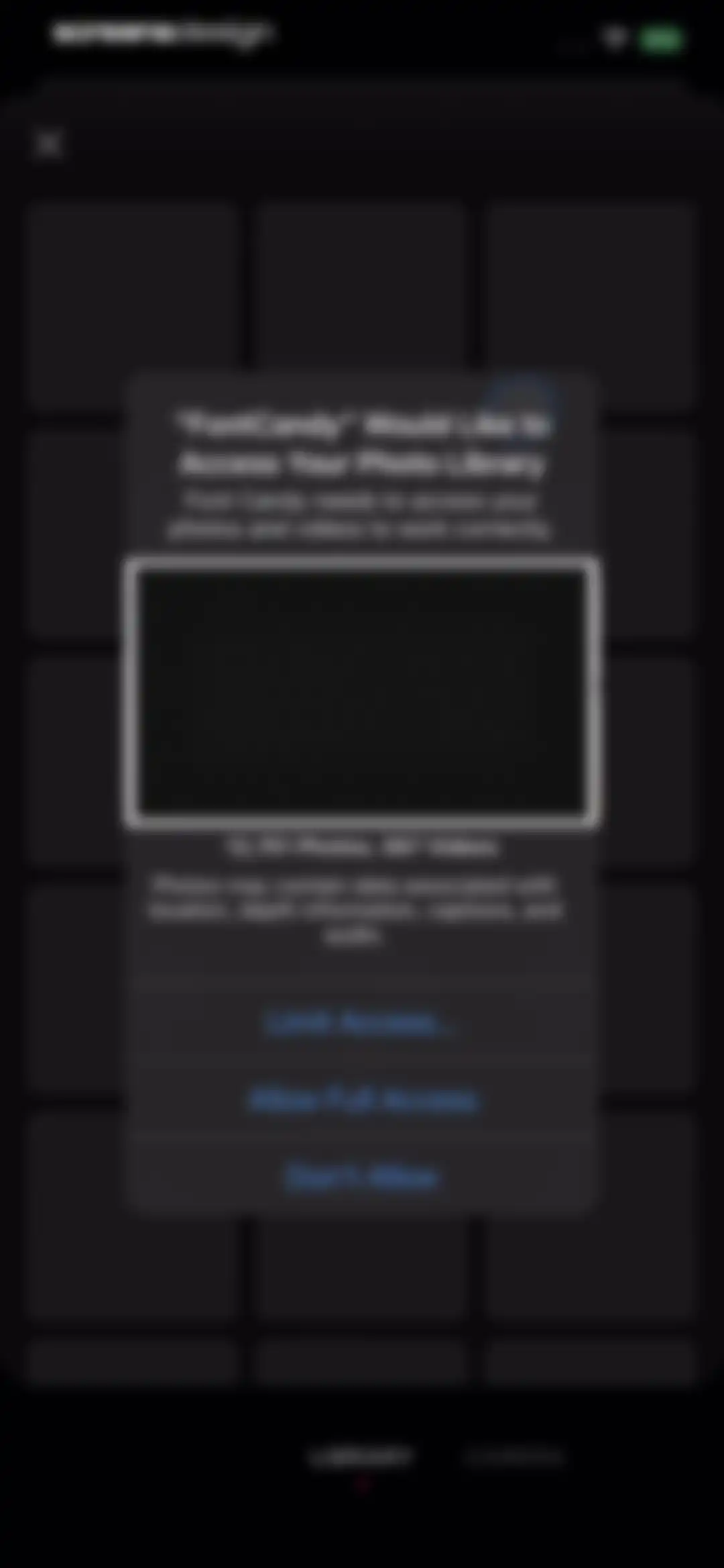 Font Candy Photo & Text Editor screen 11