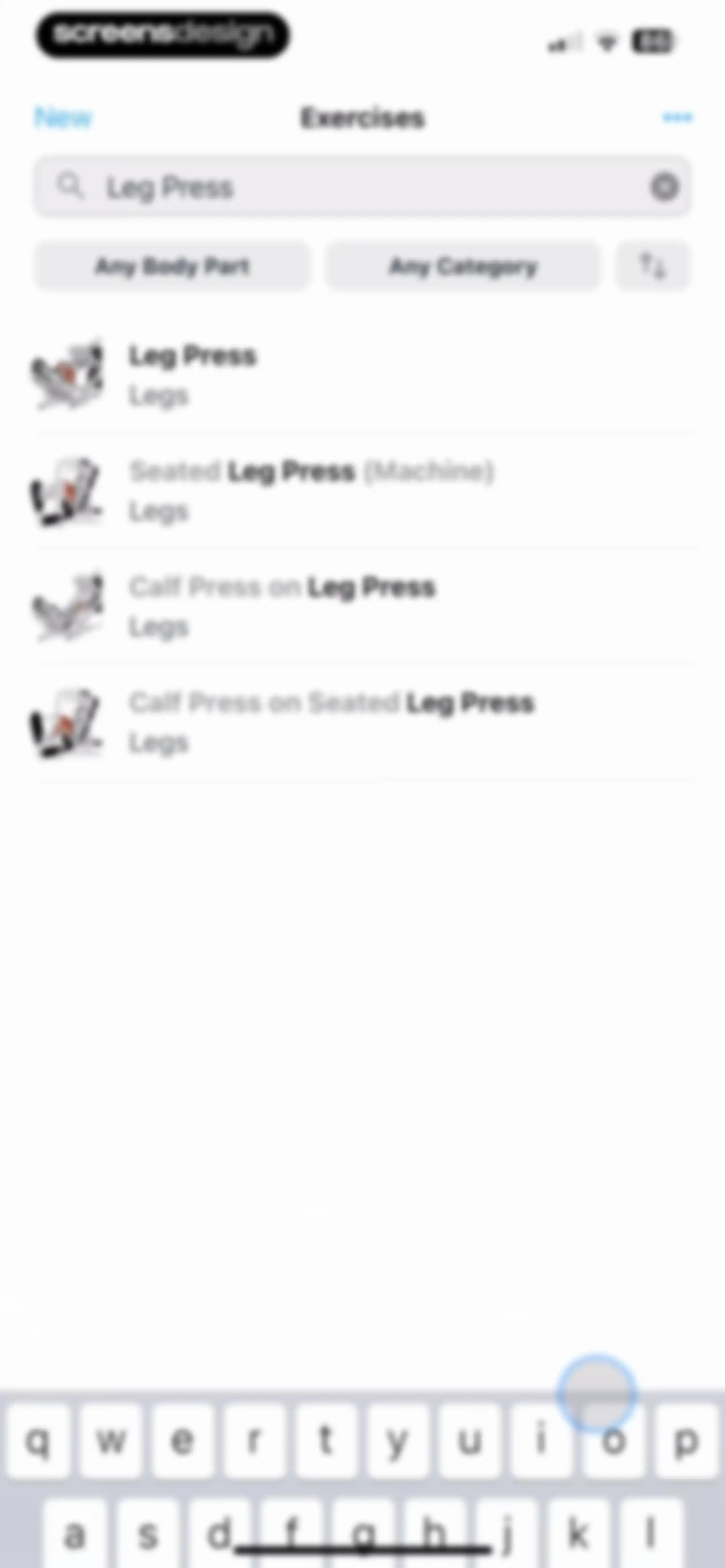 Strong Workout Tracker Gym Log screen 84