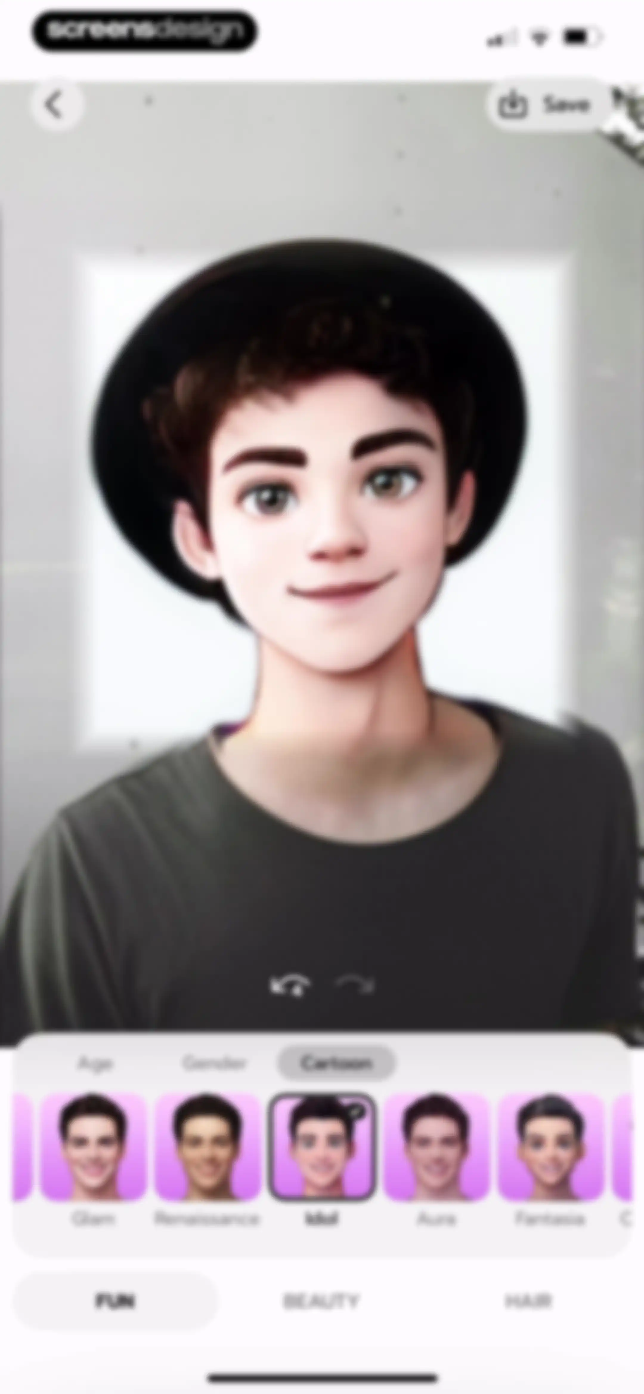 FaceLab: Face Age, Hair Filter screen 24