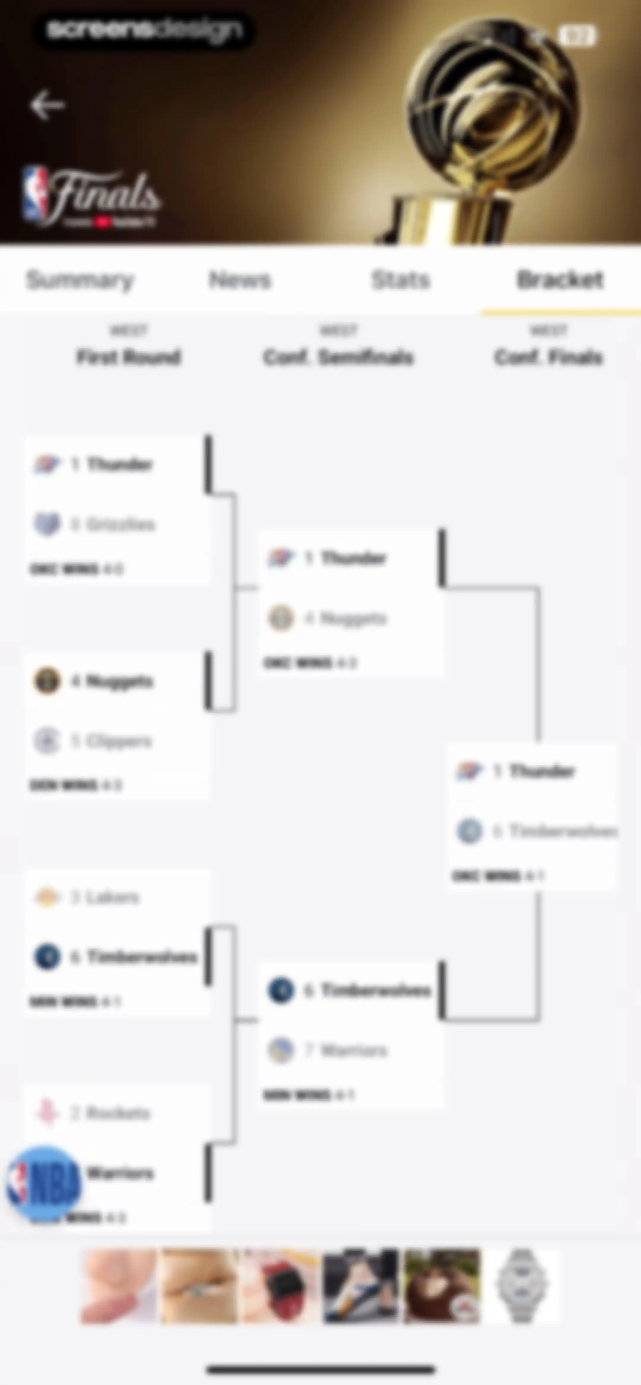 NBA: Live Games & Scores screen 54