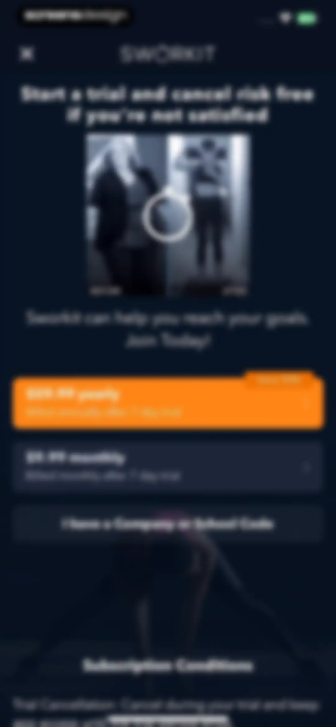 Sworkit Fitness & Wellness App screen 24