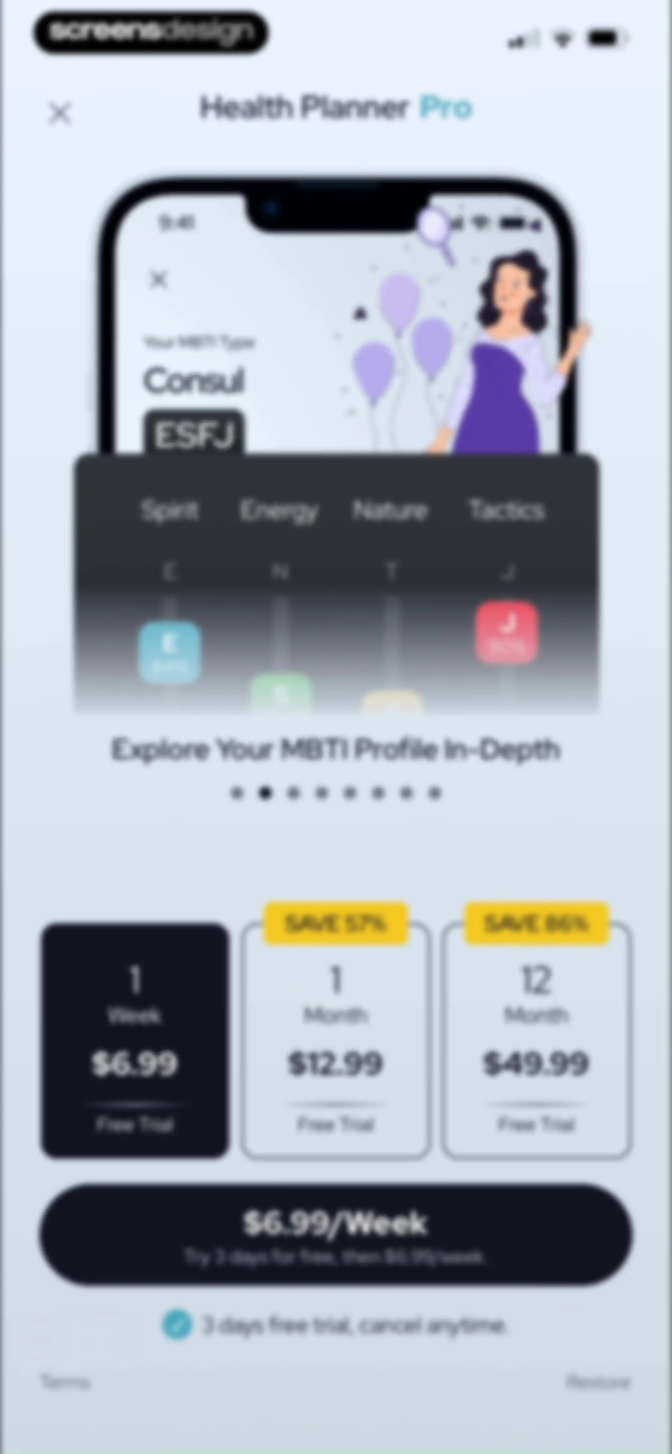 Health Planner & Tracker screen 114