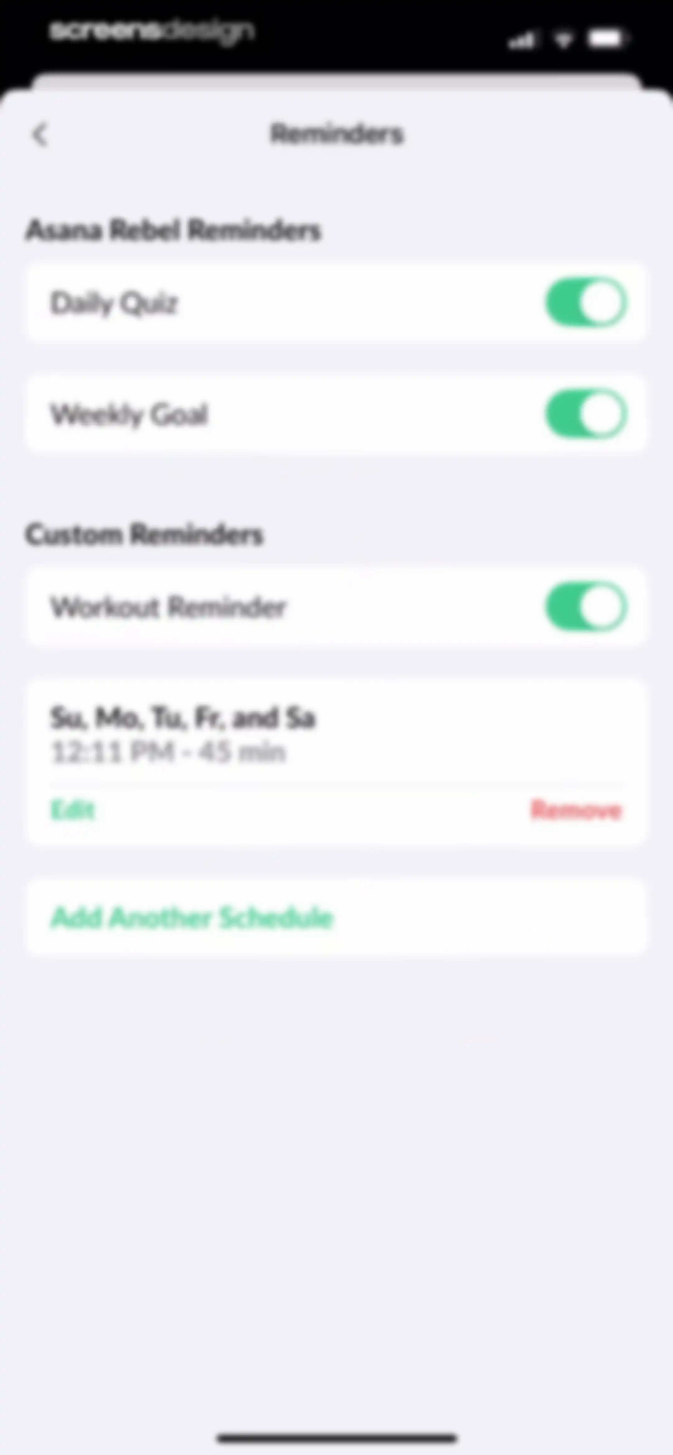 Asana Rebel: Get in Shape screen 112
